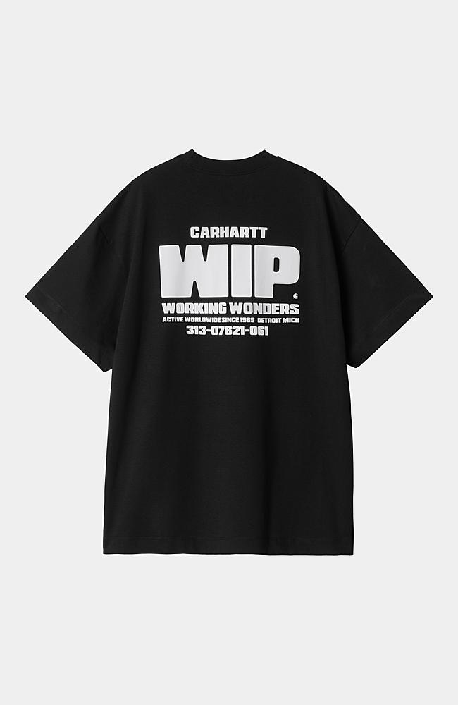 ★ドイツ発*carhartt WIP*新作*Peace And Work Tシャツ/BLACK★ Carhartt WIP W' S/S Day Off T-Shirt, Black / White