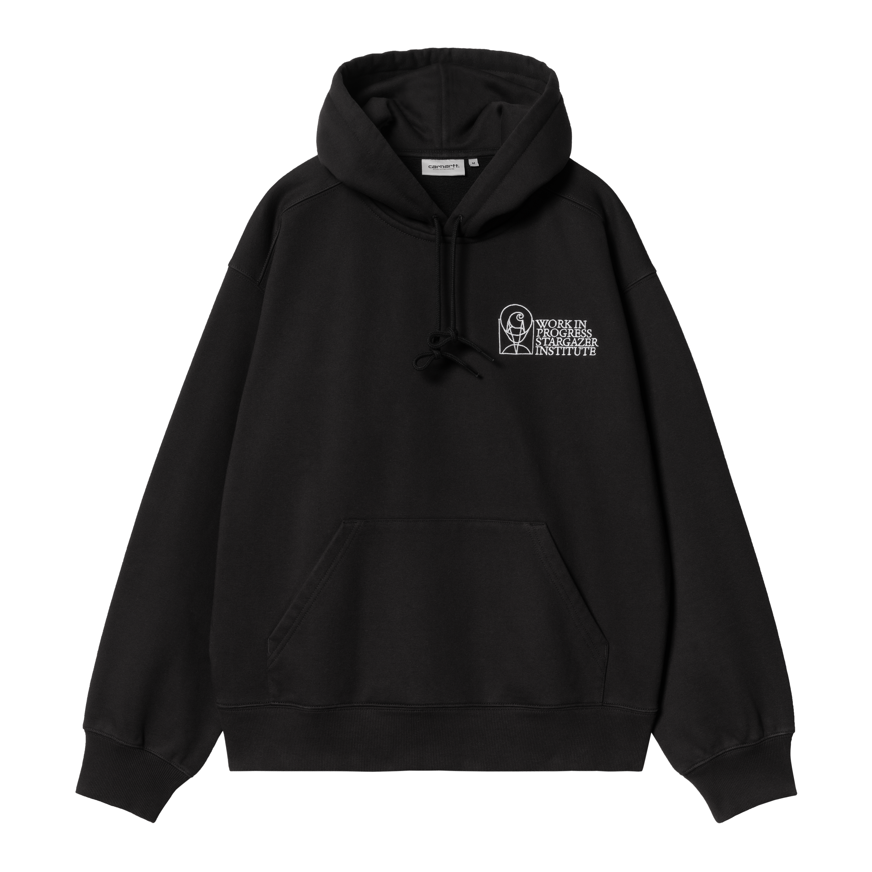 ★CARHARTT WIP Hooded Stargazer Sweatshirt 関税込★ Carhartt WIP Hooded Stargazer Sweatshirt, Black / White