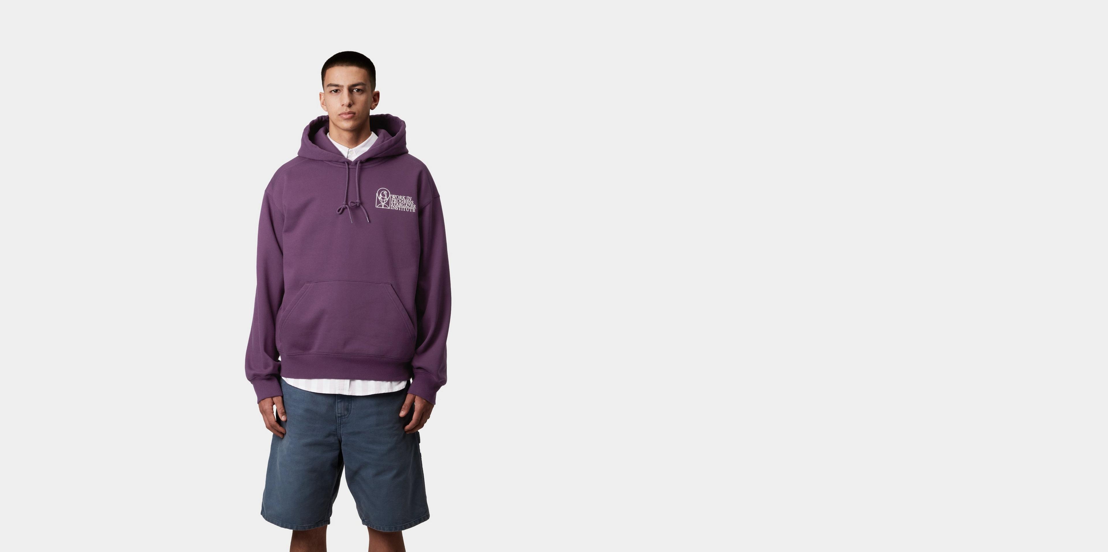 ★CARHARTT WIP Hooded Stargazer Sweatshirt 関税込★ Carhartt WIP Hooded Stargazer Sweatshirt, Black / White
