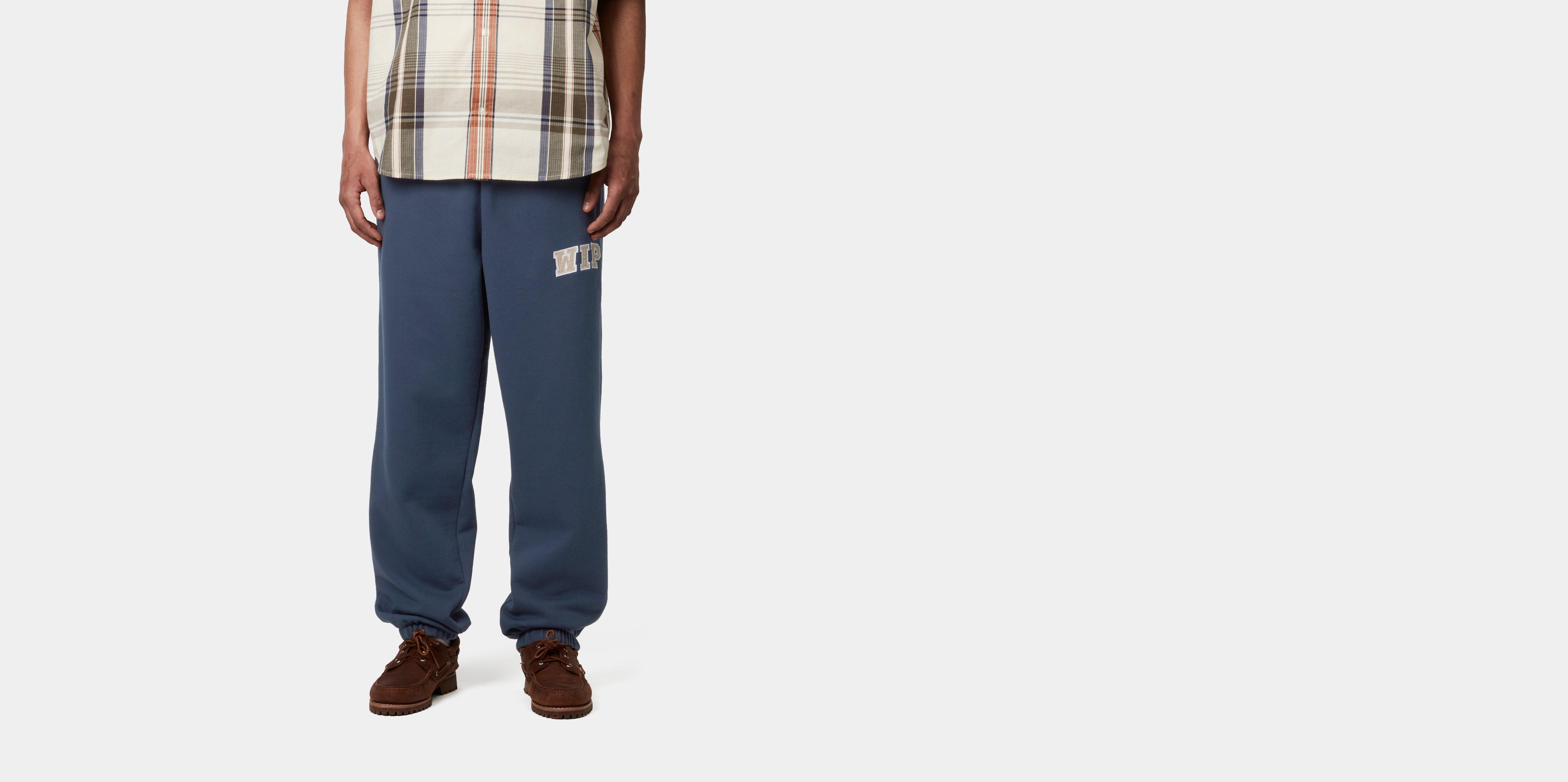 Carhartt WIP WIP Sweat Pant Dusky Blue stone washed | XXL | Men