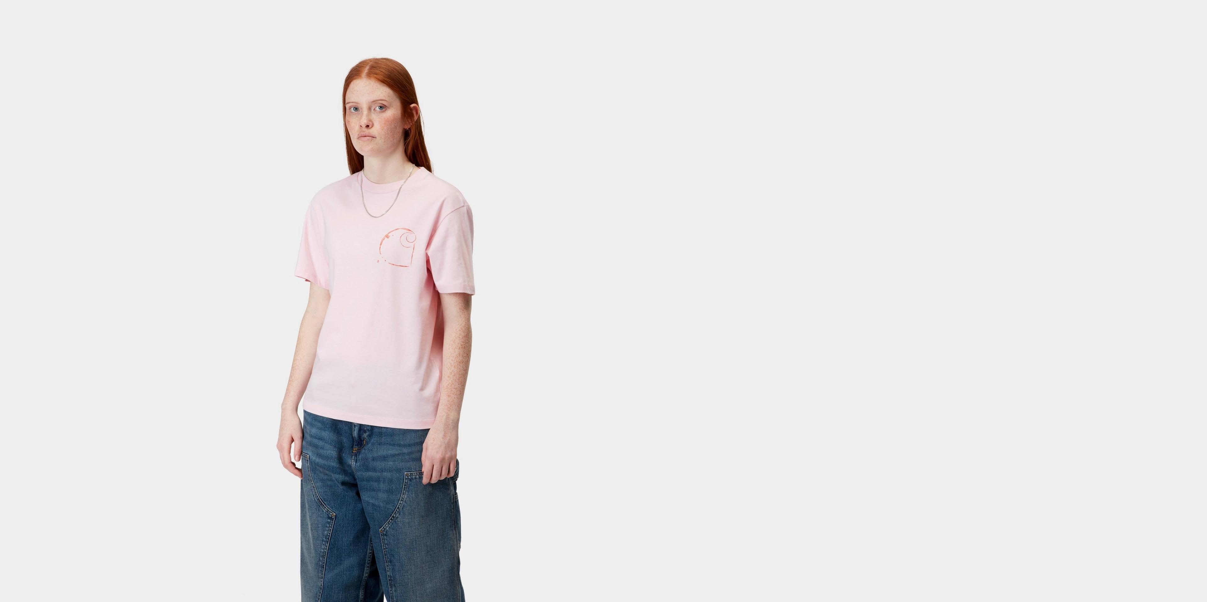 ★ドイツ発*carhartt WIP*新作*Java Tシャツ/AIR PINK★ Carhartt WIP S/S Pocket T-Shirt, Air Pink | Official Online