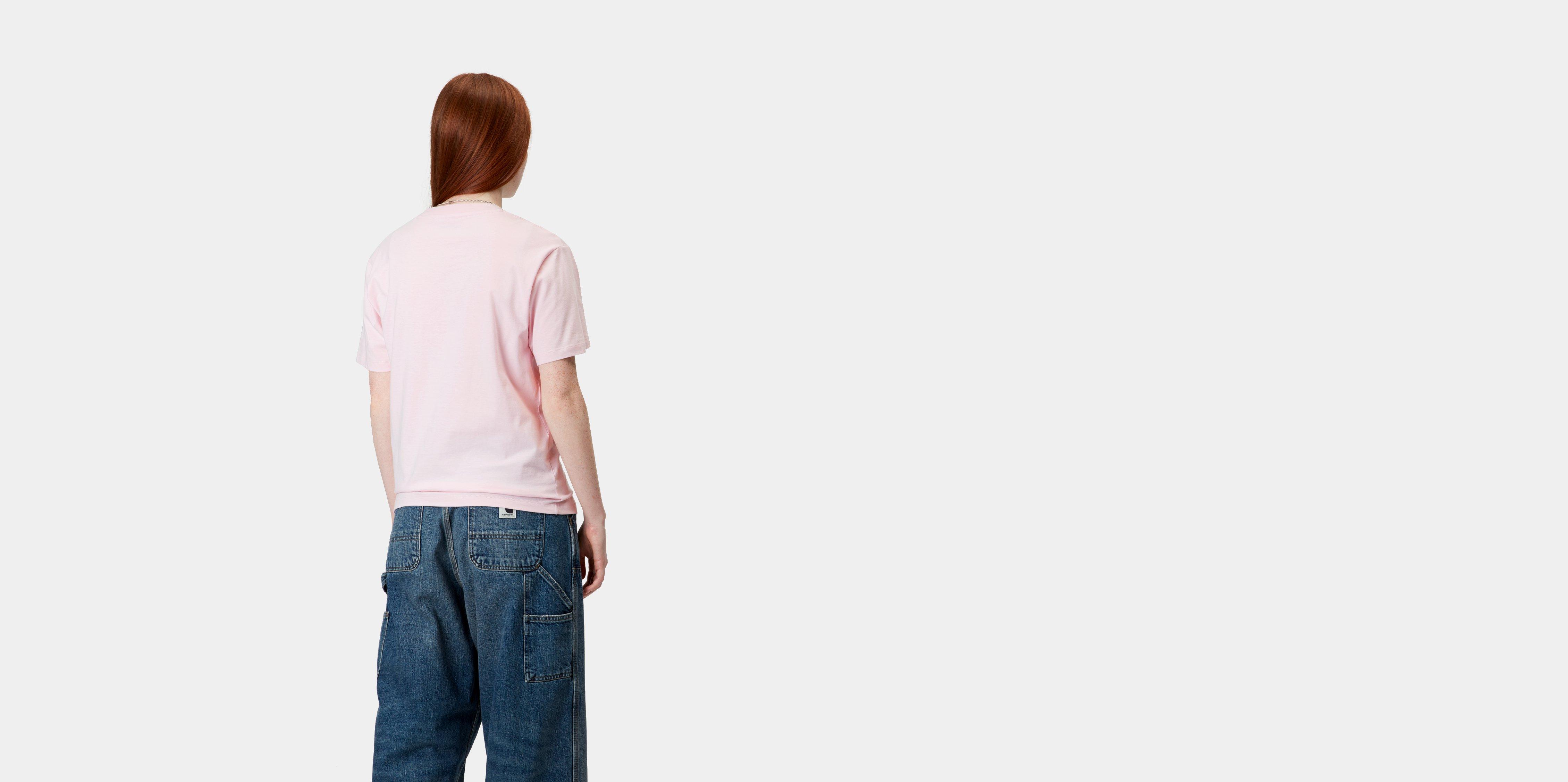 Carhartt WIP W' S/S Java T-Shirt, Air Pink | Official Online