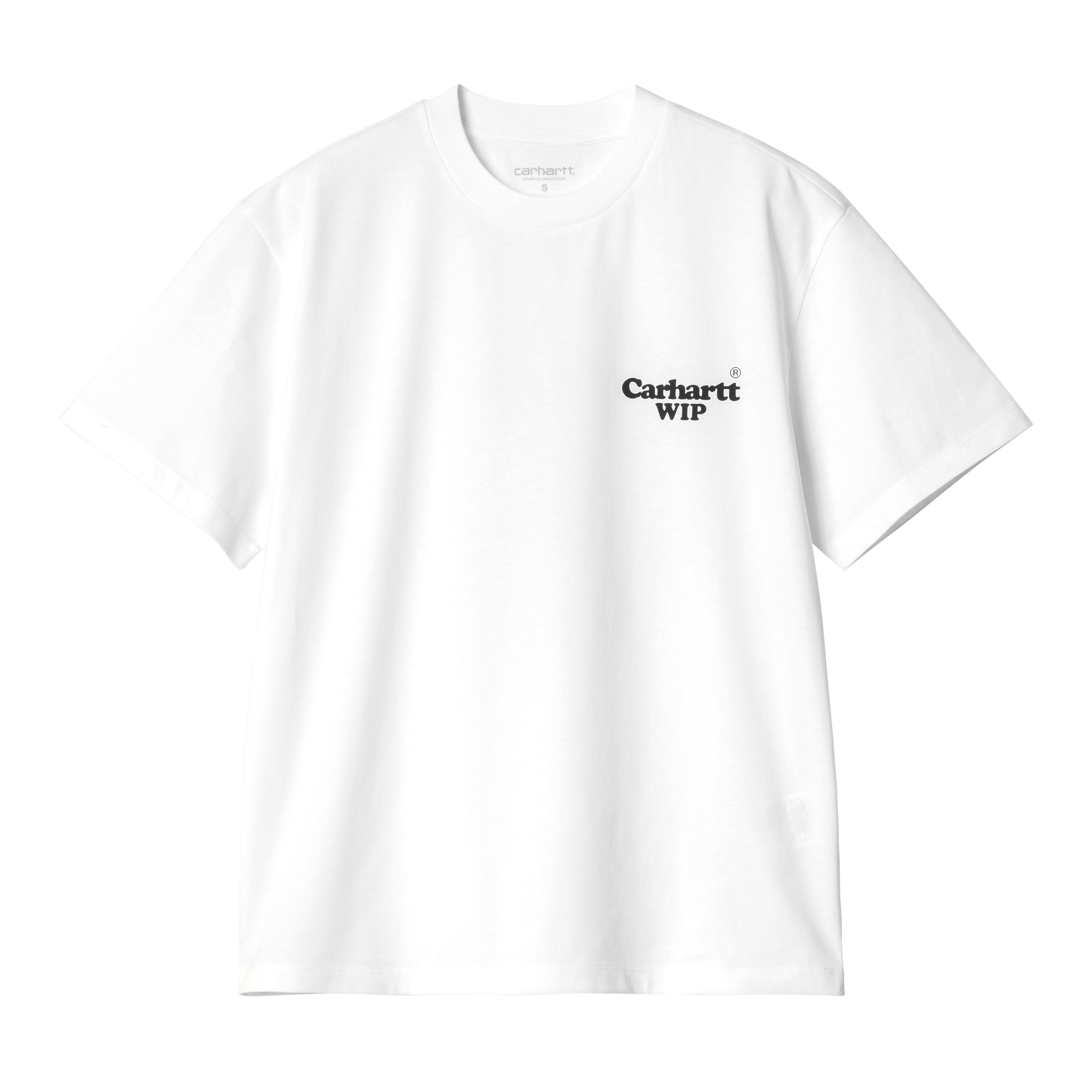 [CARHARTTWIP] S/S BUTTON T-SHIRT ★大人気★ Carhartt WIP W' S/S Button T-Shirt, White | Official Online