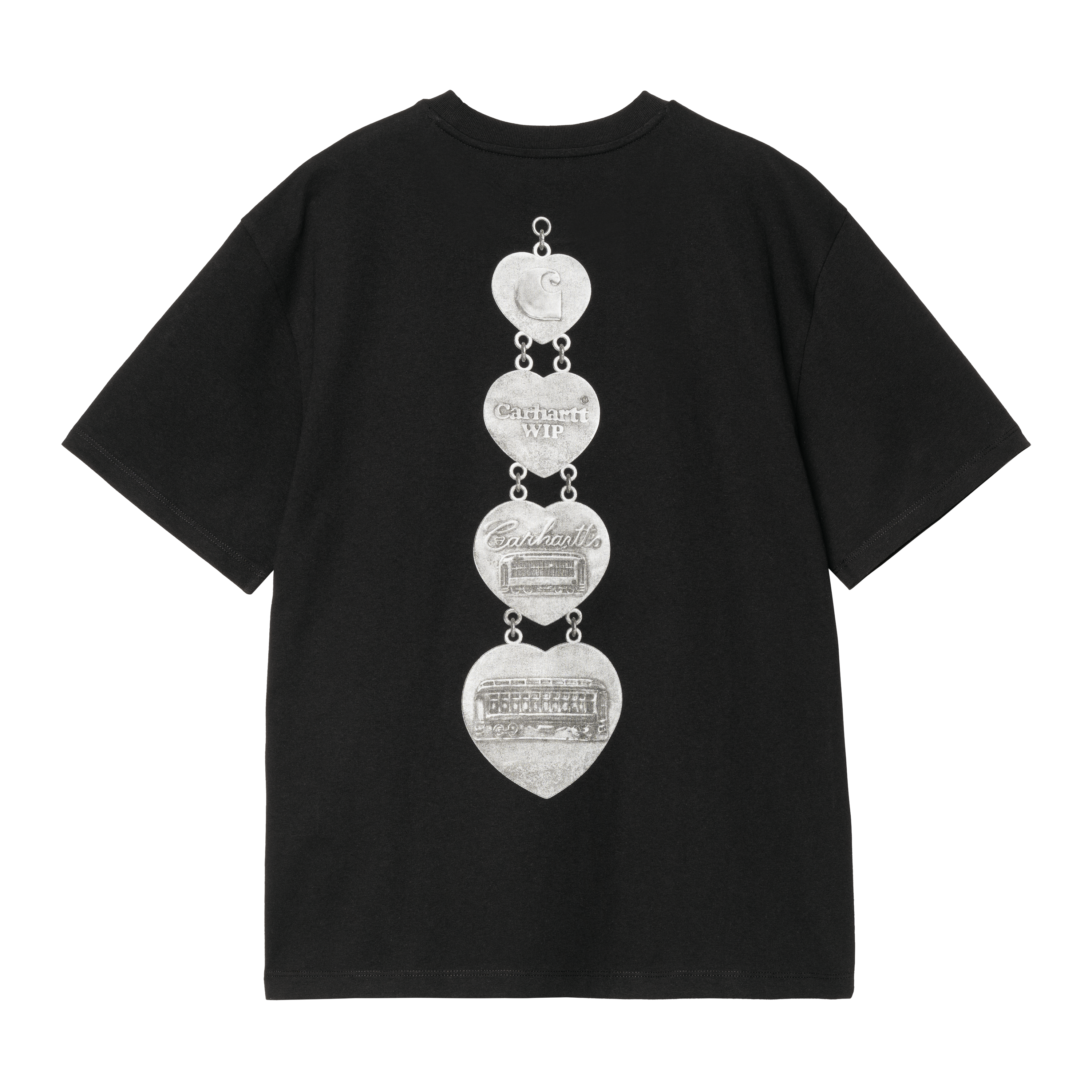 Carhartt WIP W' S/S Hartt Chain T-Shirt, Black | Boutique en ligne
