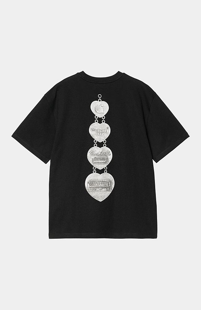 ★ドイツ発*carhartt WIP*新作*Hartt Chain Tシャツ/BLACK★ Carhartt WIP W' S/S Hartt Chain T-Shirt, Black | Official