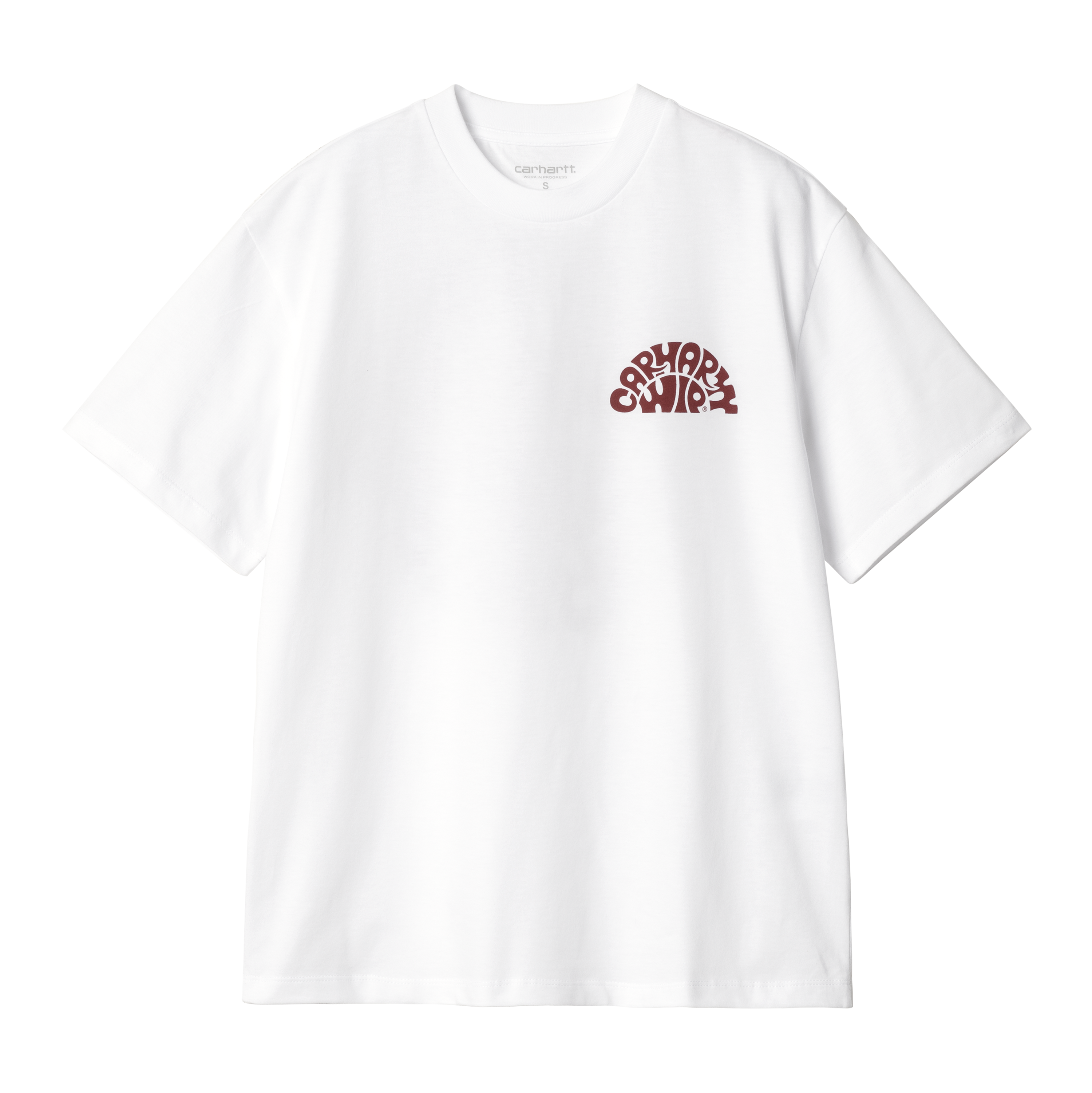 Carhartt WIP W' S/S Jazzy T-Shirt, White / Desire | Official