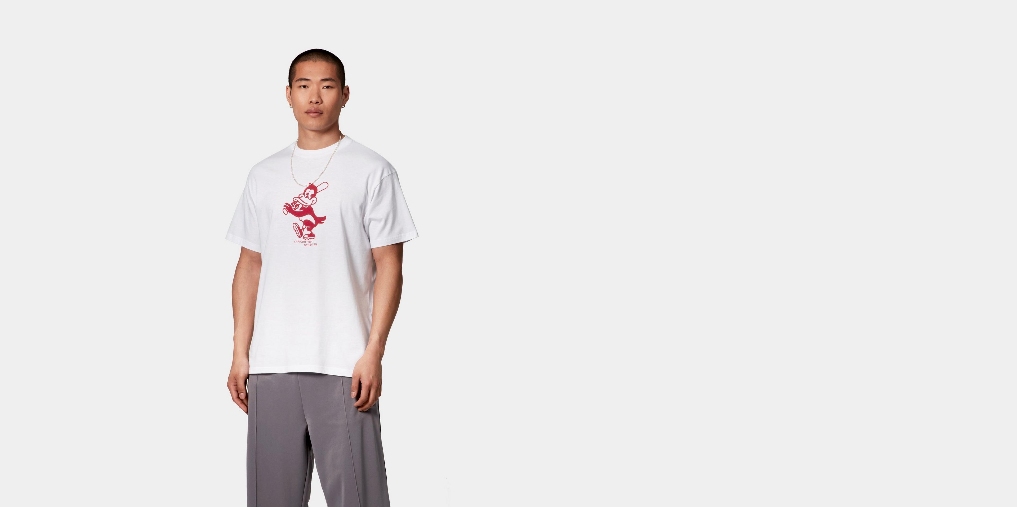 Carhartt WIP S/S Home Run T-Shirt, White | Official Online Store