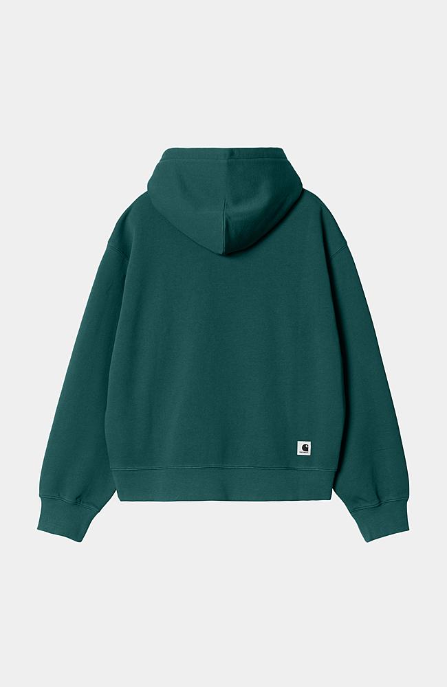 Carhartt WIP Women's Hooded WIP Sweatshirt, Rainforest Carhartt WIP Women's Hooded WIP Sweatshirt, Rainforest