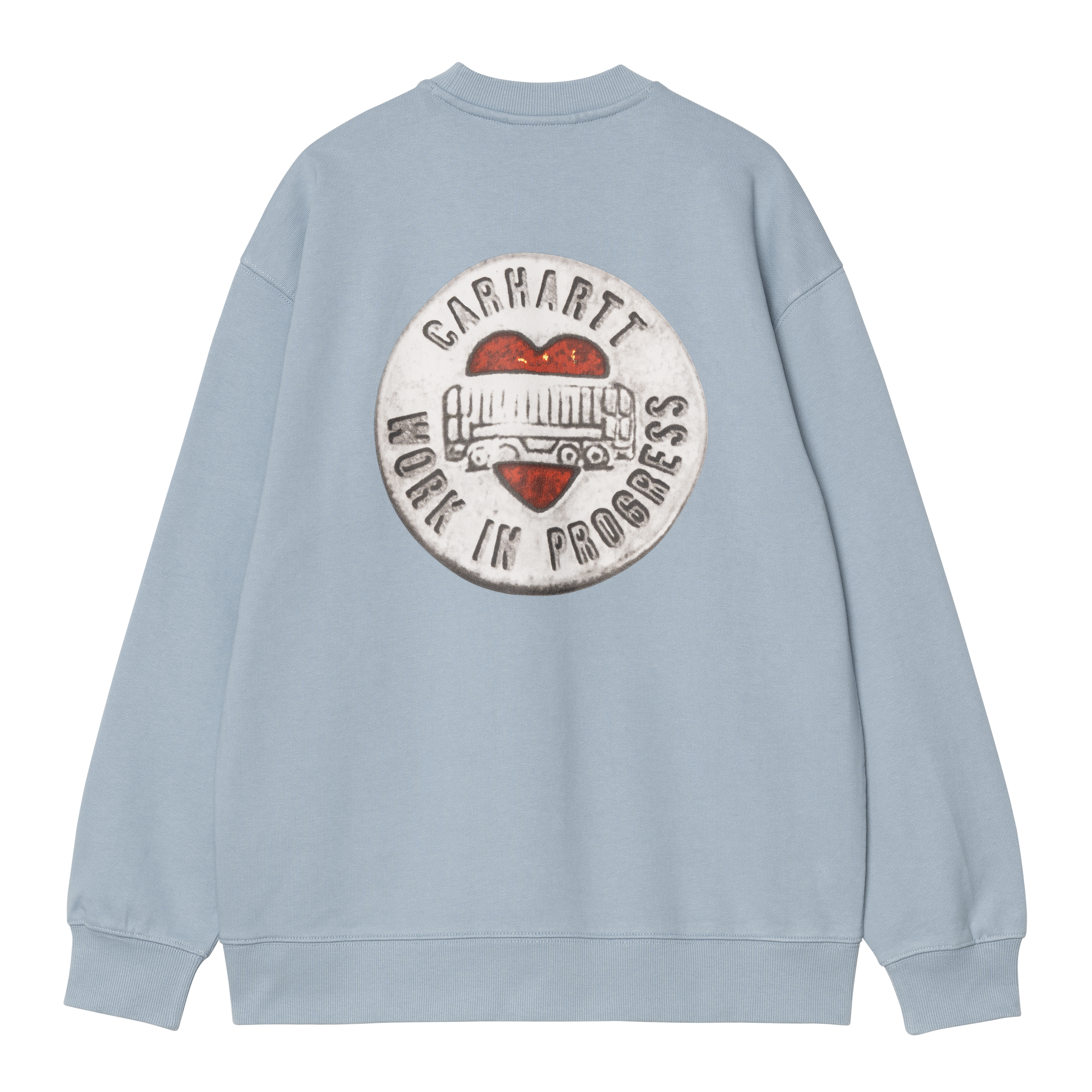 [CARHARTTWIP] BUTTON SWEATSHIRT ★大人気★ Carhartt WIP Button Sweatshirt | Blue – Page Button Sweatshirt
