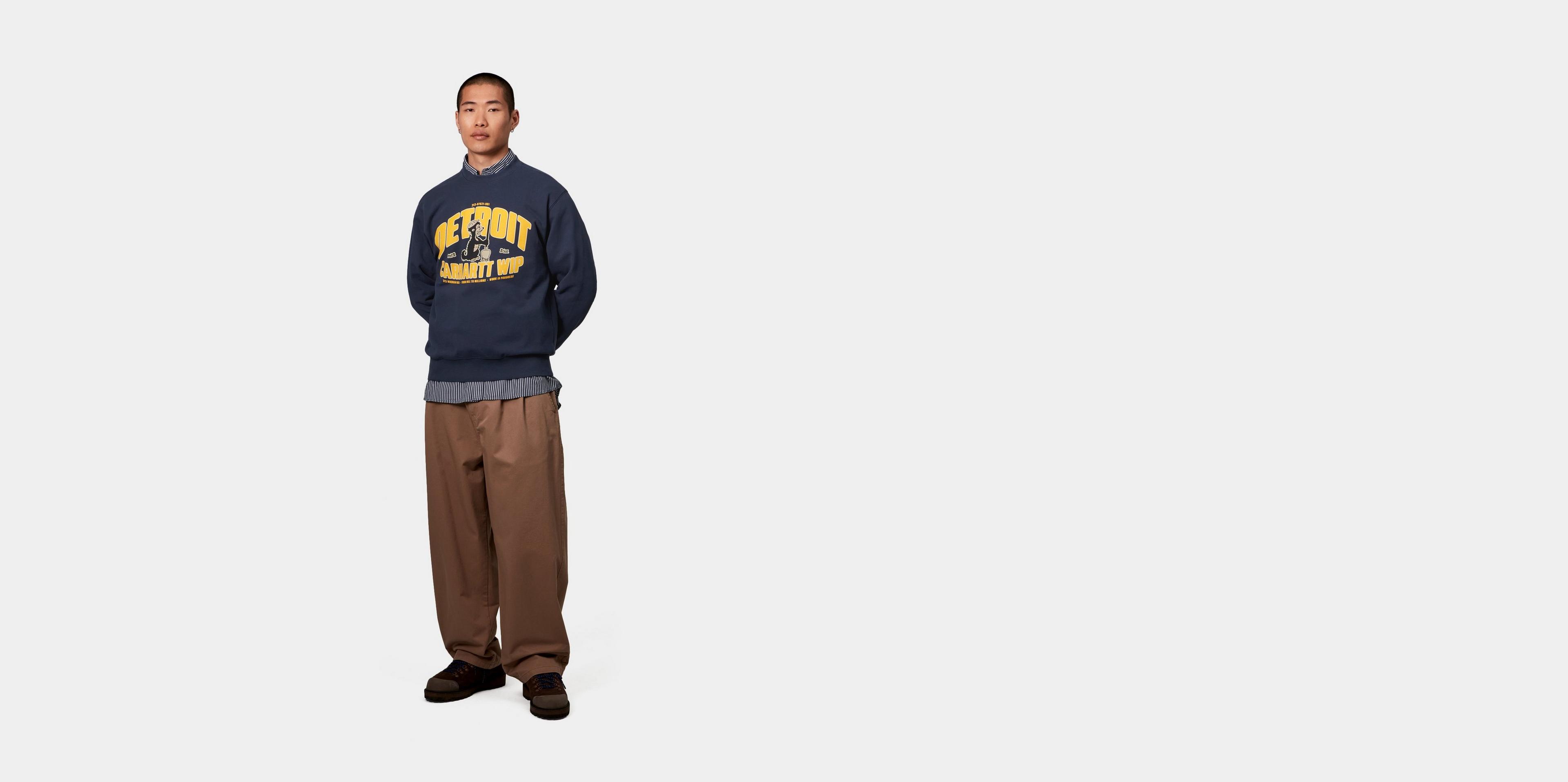 [CARHARTTWIP] UNDERGROUND SWEATSHIRT ★大人気★ Carhartt WIP Underground Sweatshirt, Blue | Official Online