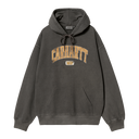 【Carhartt】 HOODED LIBRARY SWEATSHIRT ★ LOOSE FIT Carhartt WIP - Hooded Library Sweatshirt - Black (Garment