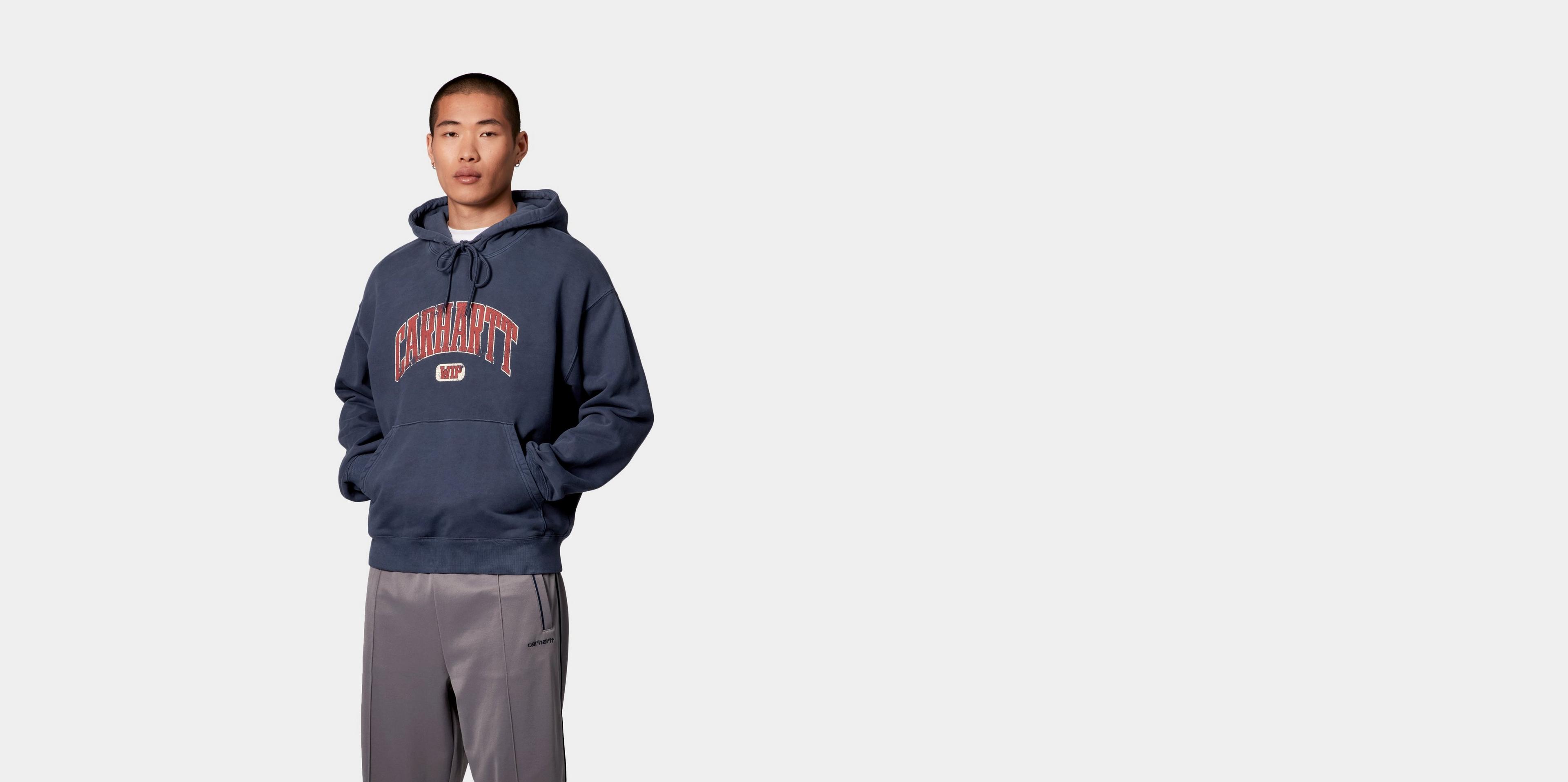 Carhartt WIP Hooded Library Sweatshirt, Ink | Official