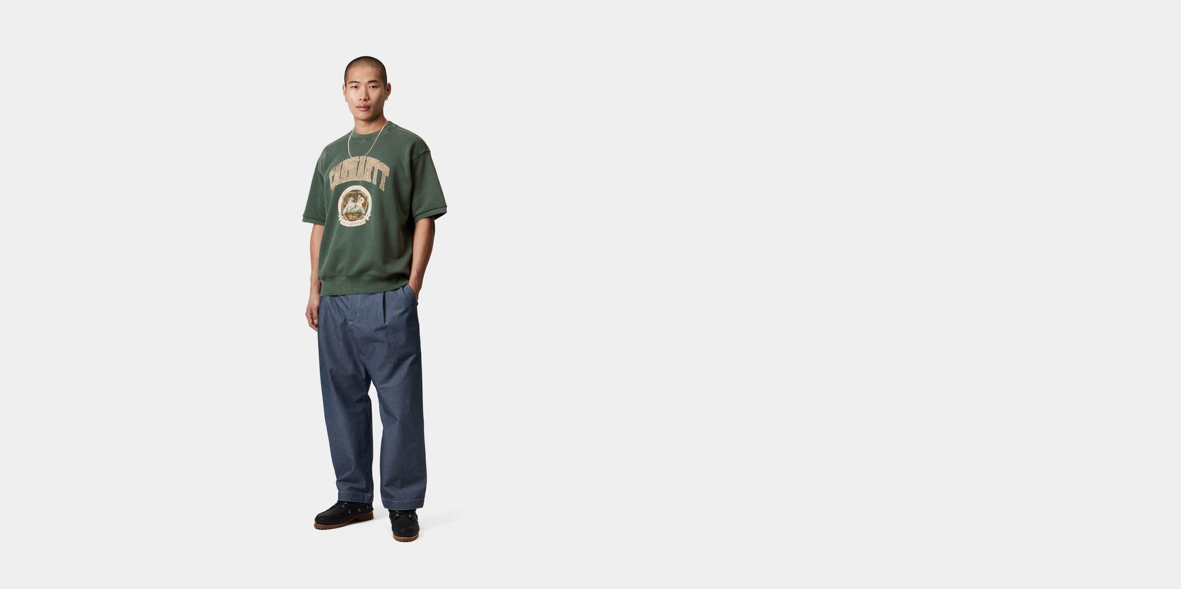 スウェット・トレーナー Carhartt Wip Library Sweatshirt In Conifer Green Carhartt WIP Library Sweatshirt, Conifer | Official Online Store
