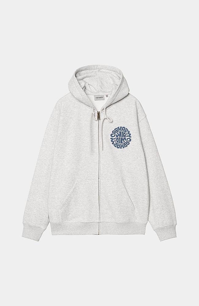 ★CARHARTT WIP Hooded Jazzy Sweat Jacket 関税込★ Carhartt WIP Hooded Jazzy Sweat Jacket, Ash Heather / Blue