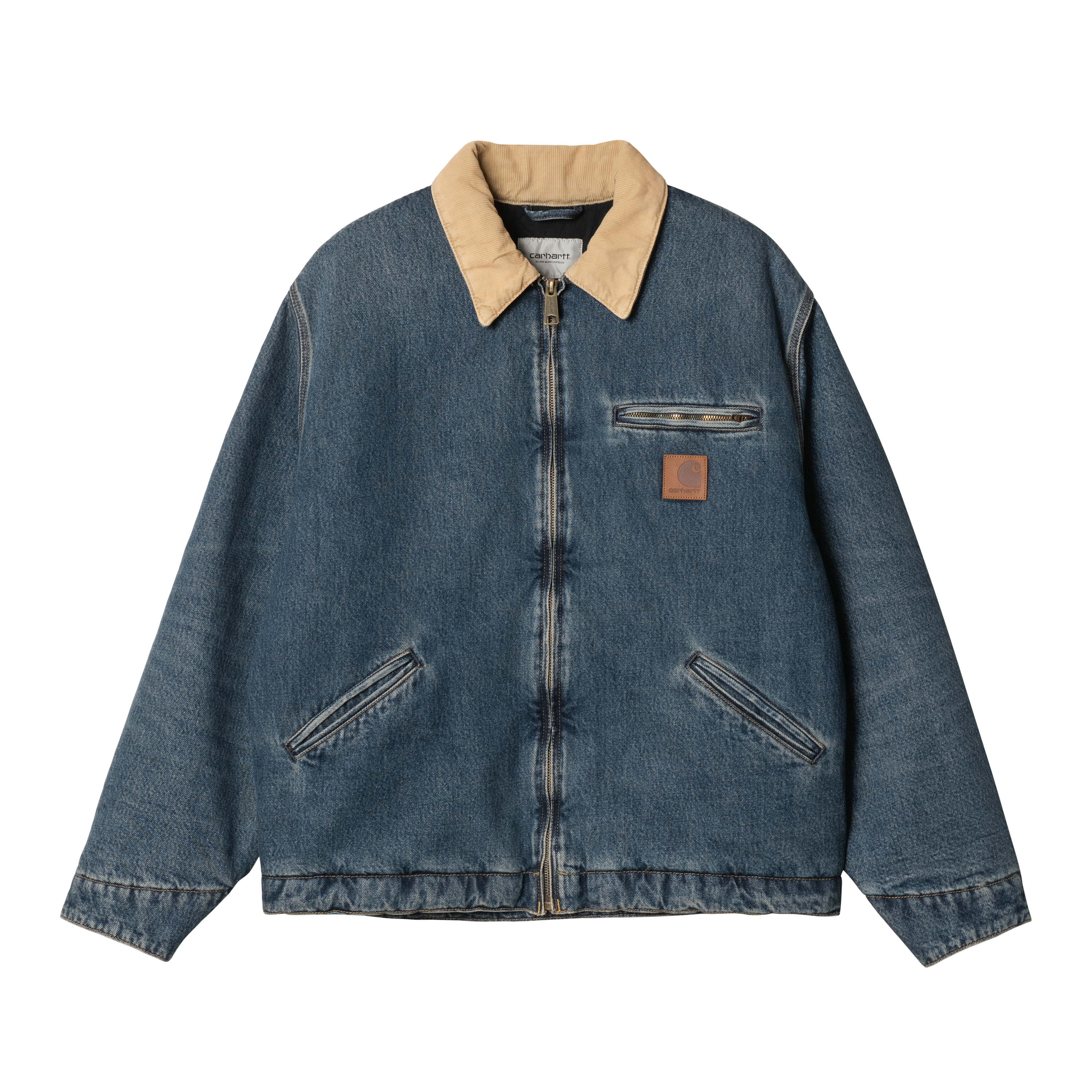 Carhartt denim chore coat deals