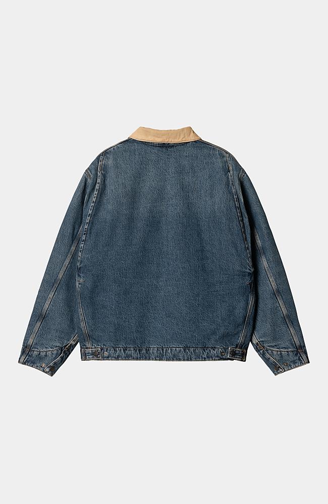 Carhartt WIP OG Detroit Jacket, Blue / Dusty H Brown Carhartt WIP OG Detroit Jacket, Blue / Dusty H Brown