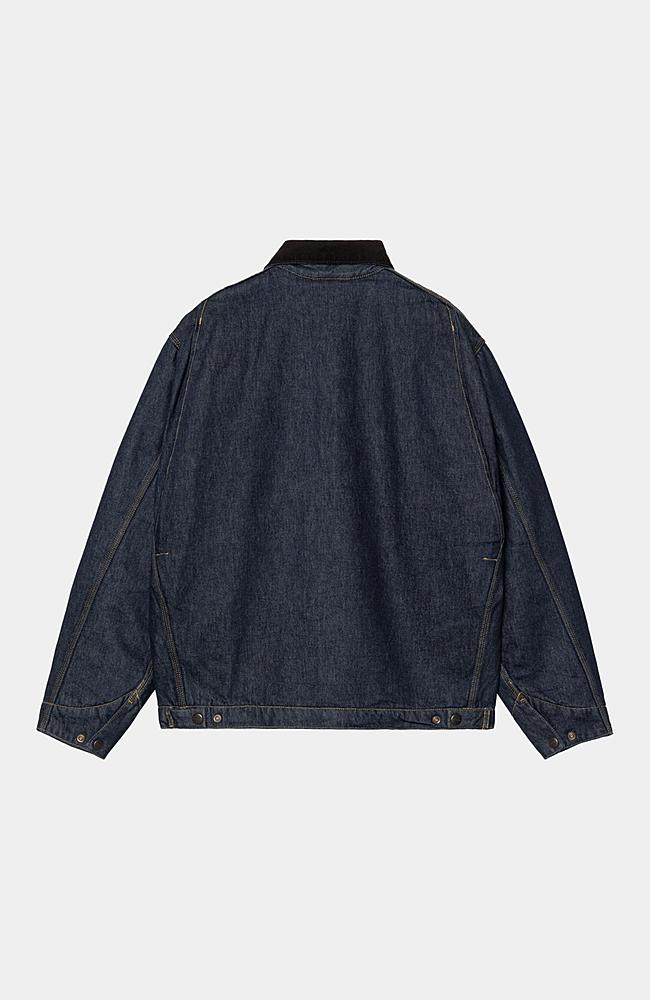 Carhartt WIP OG Detroit Jacket, Blue / Black | Official Carhartt WIP OG Detroit Jacket, Blue / Black | Official