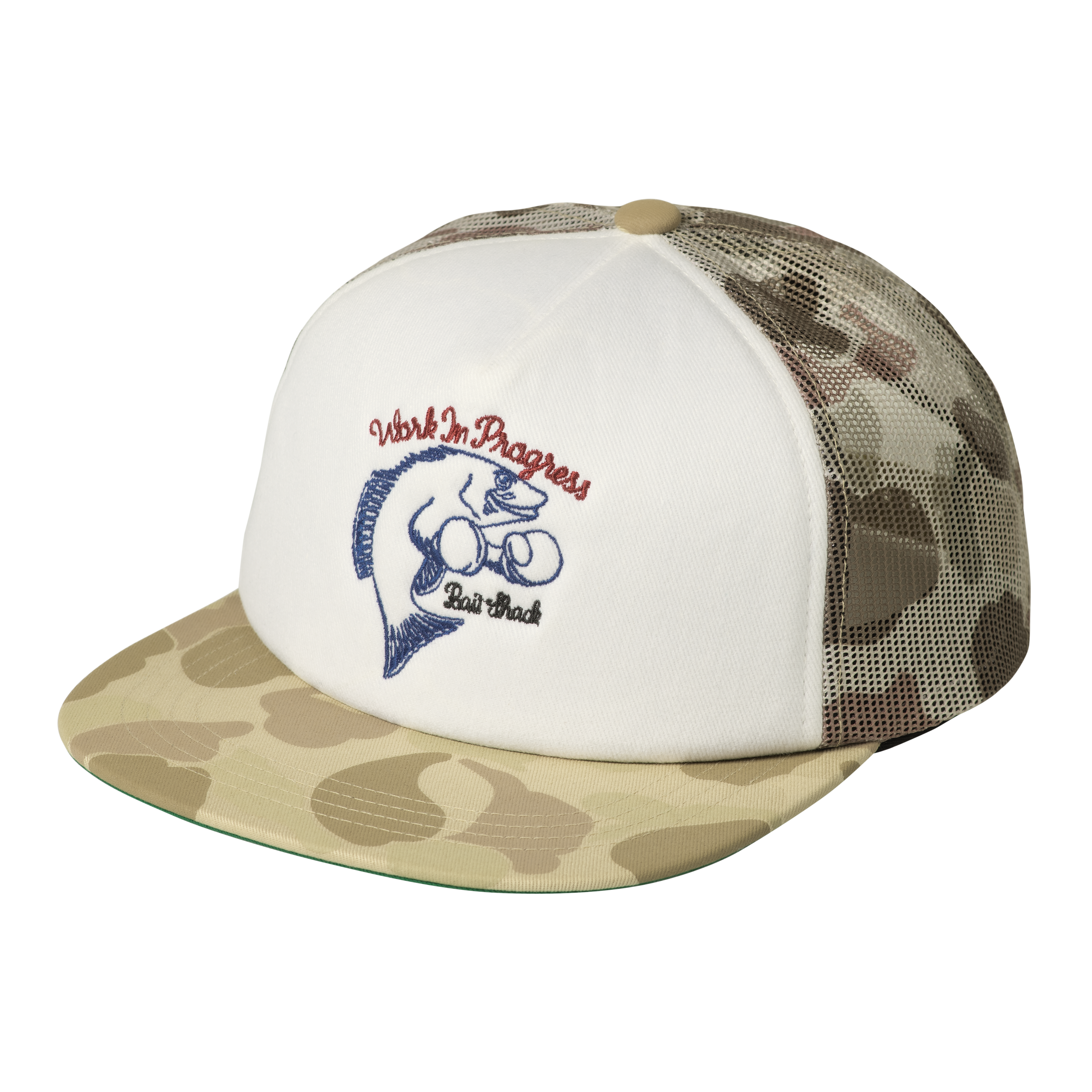 Carhartt WIP Graphic Trucker Cap en Blanco