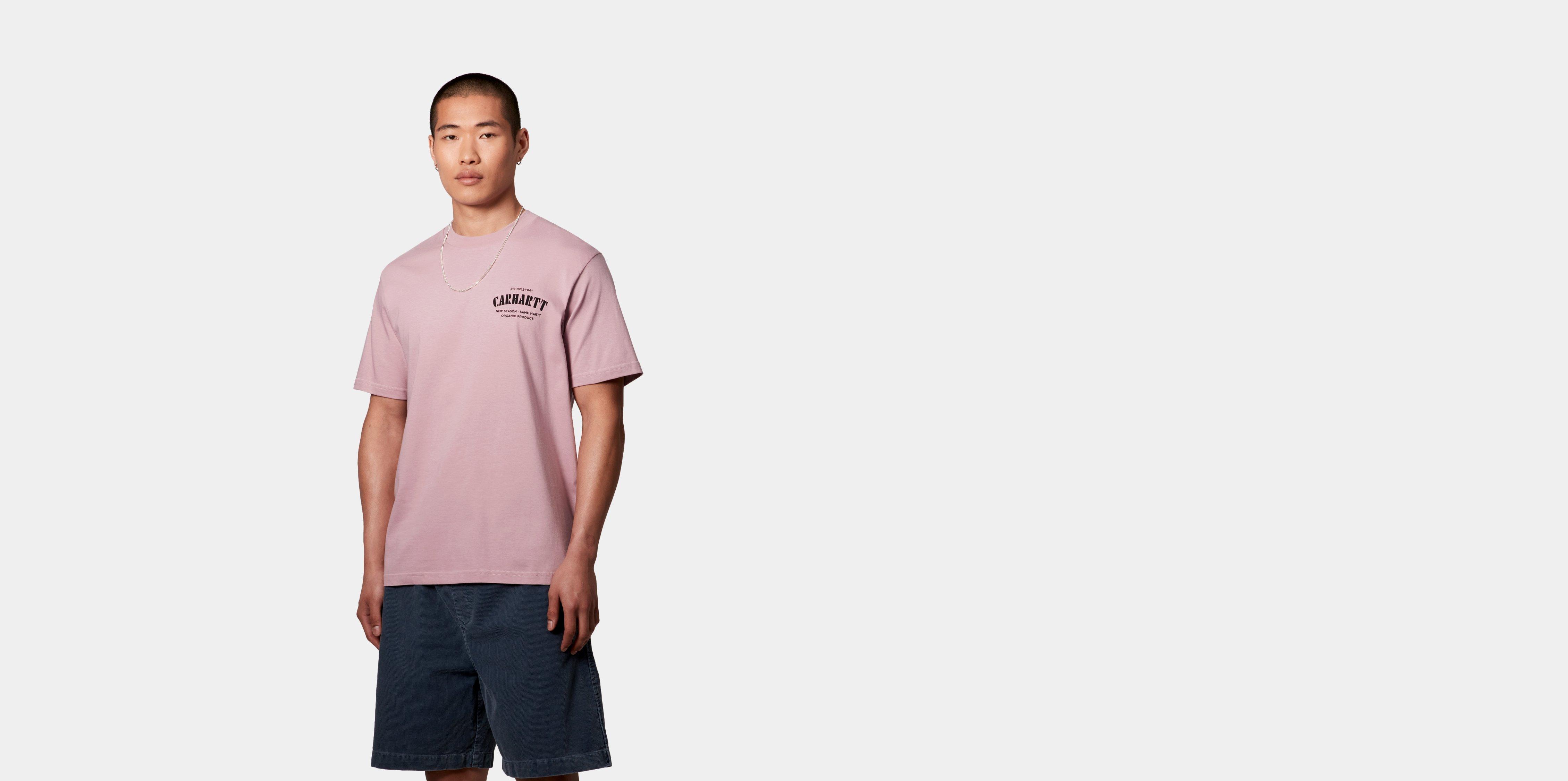 Carhartt WIP S/S Catalogue C Logo T-Shirt, Hortensia