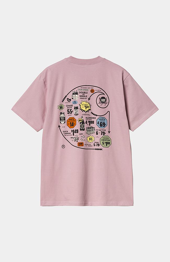 大人気★CARHARTT★S/S CATALOGUE C LOGO T-SHIRT(HORTENSIA) Carhartt WIP S/S Catalogue C Logo T-Shirt, Hortensia