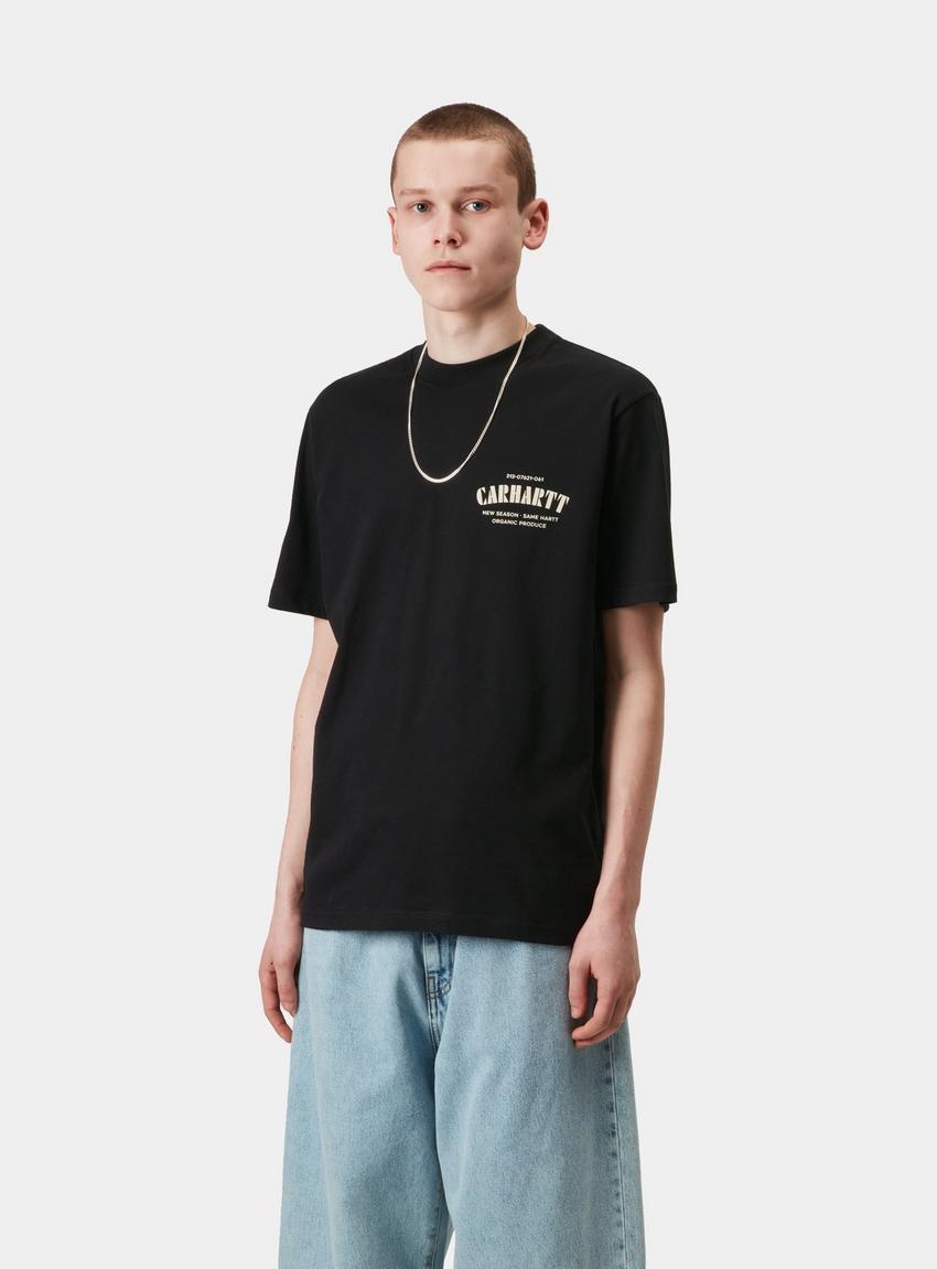 Tシャツ・カットソー CARHARTT S/S CATALOGUE C LOGO T-SHIRT 5SA238 Carhartt WIP S/S Catalogue C Logo T-Shirt, Black | Official