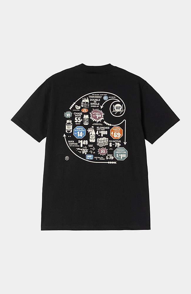 大人気★CARHARTT★S/S CATALOGUE C LOGO T-SHIRT BLACK/追跡O Carhartt WIP S/S Catalogue C Logo T-Shirt, Black | Official