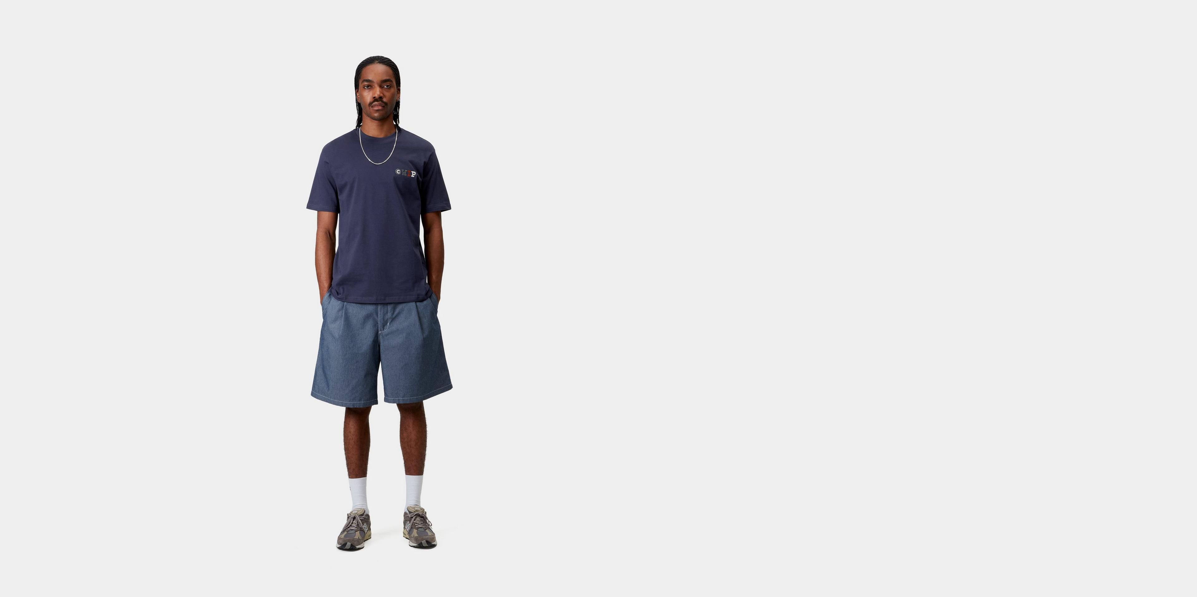 Carhartt WIP S/S Flags T-Shirt, Space | Official Online Store