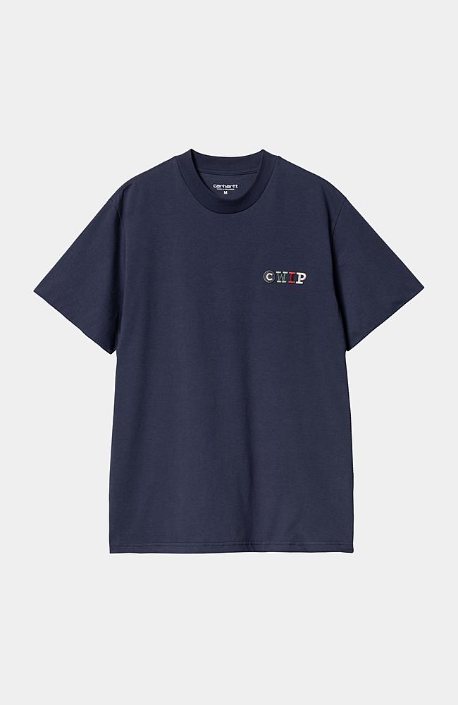 Carhartt WIP S/S Flags T-Shirt, Space | Official Online Store Carhartt WIP S/S Flags T-Shirt, Space | Official Online Store