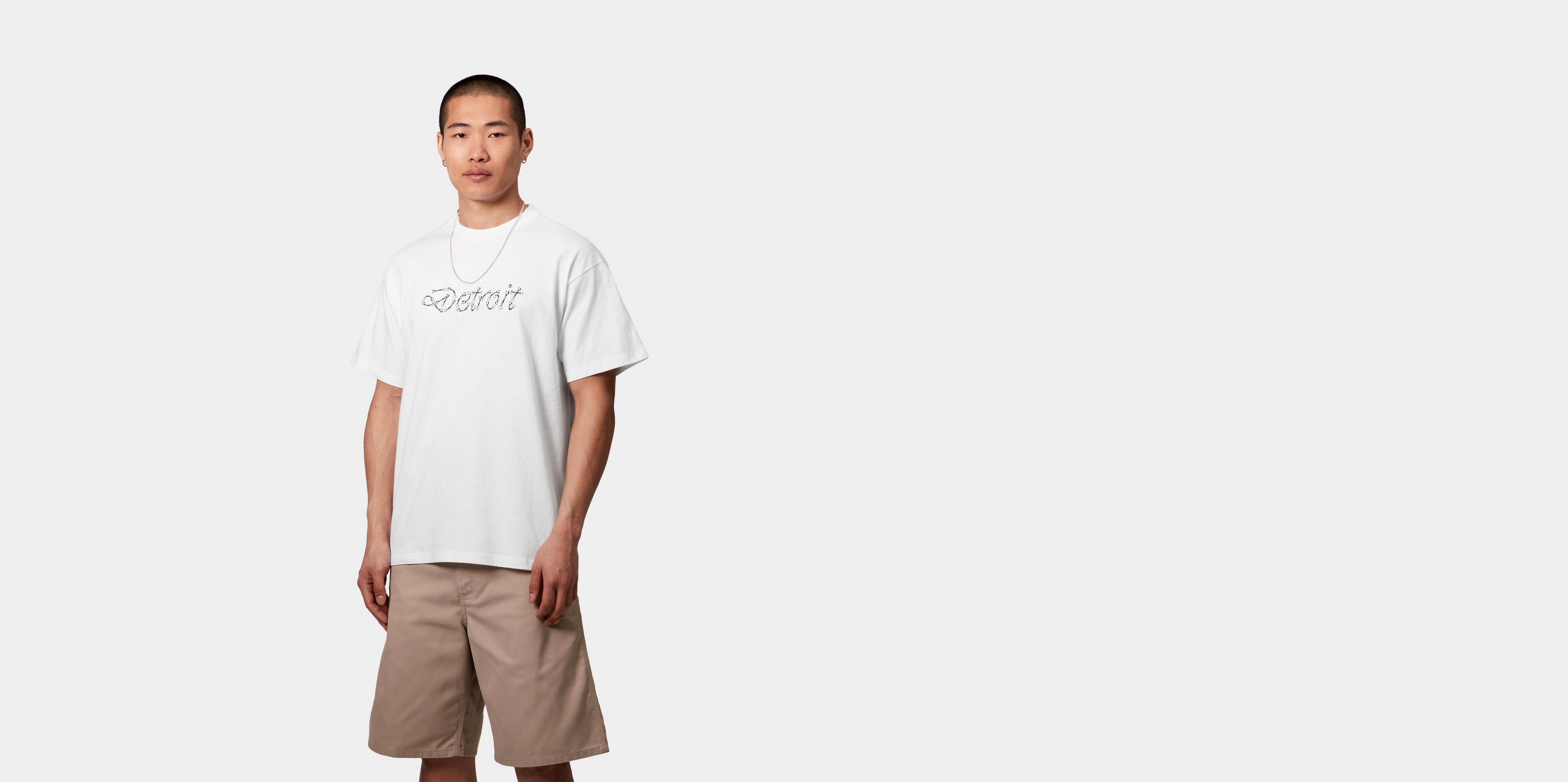 Carhartt WIP S/S Peace And Work T-Shirt, White / Black
