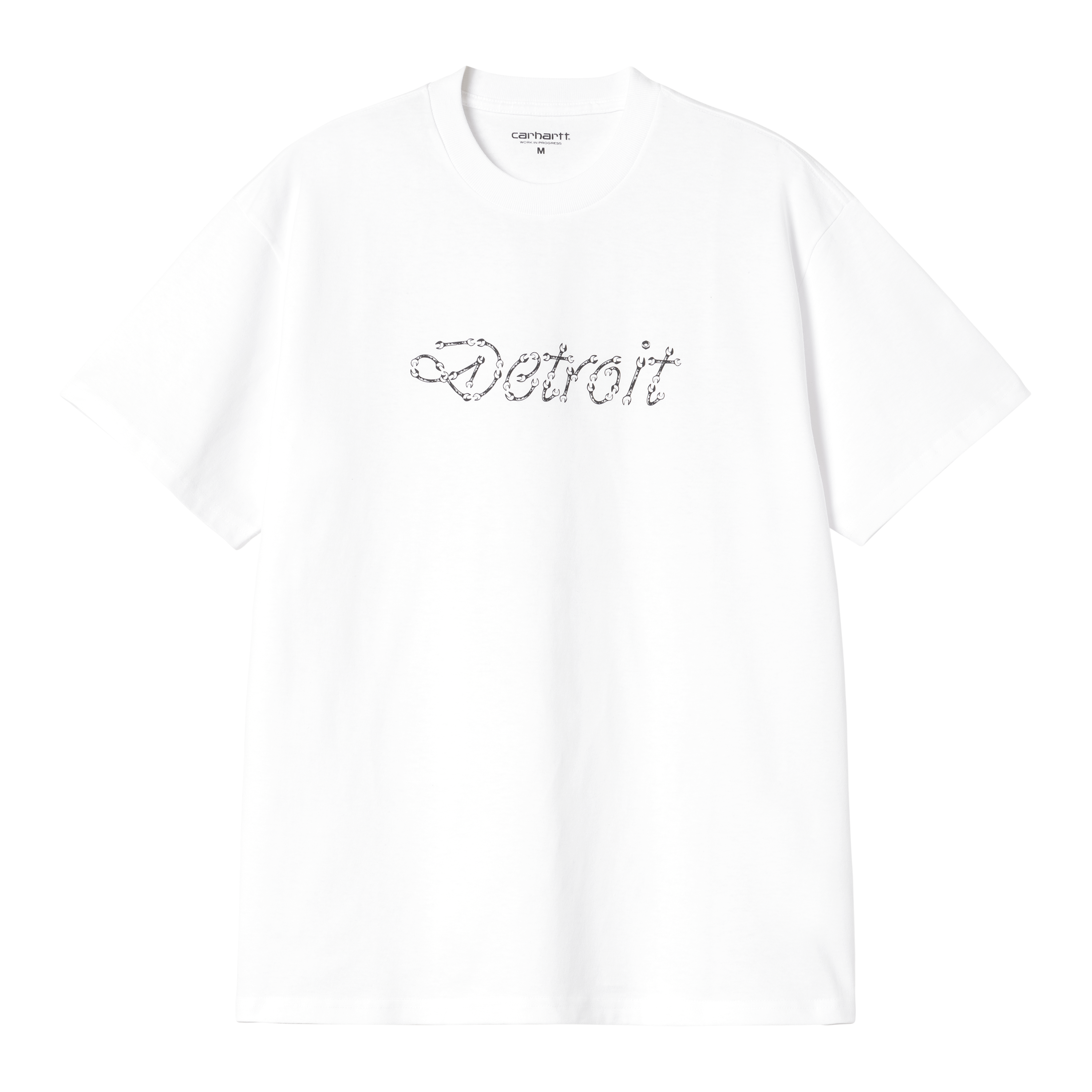 ★ドイツ発*carhartt WIP*新作*Peace And Work Tシャツ/WHITE★ Carhartt WIP S/S Peace And Work T-Shirt, White / Black