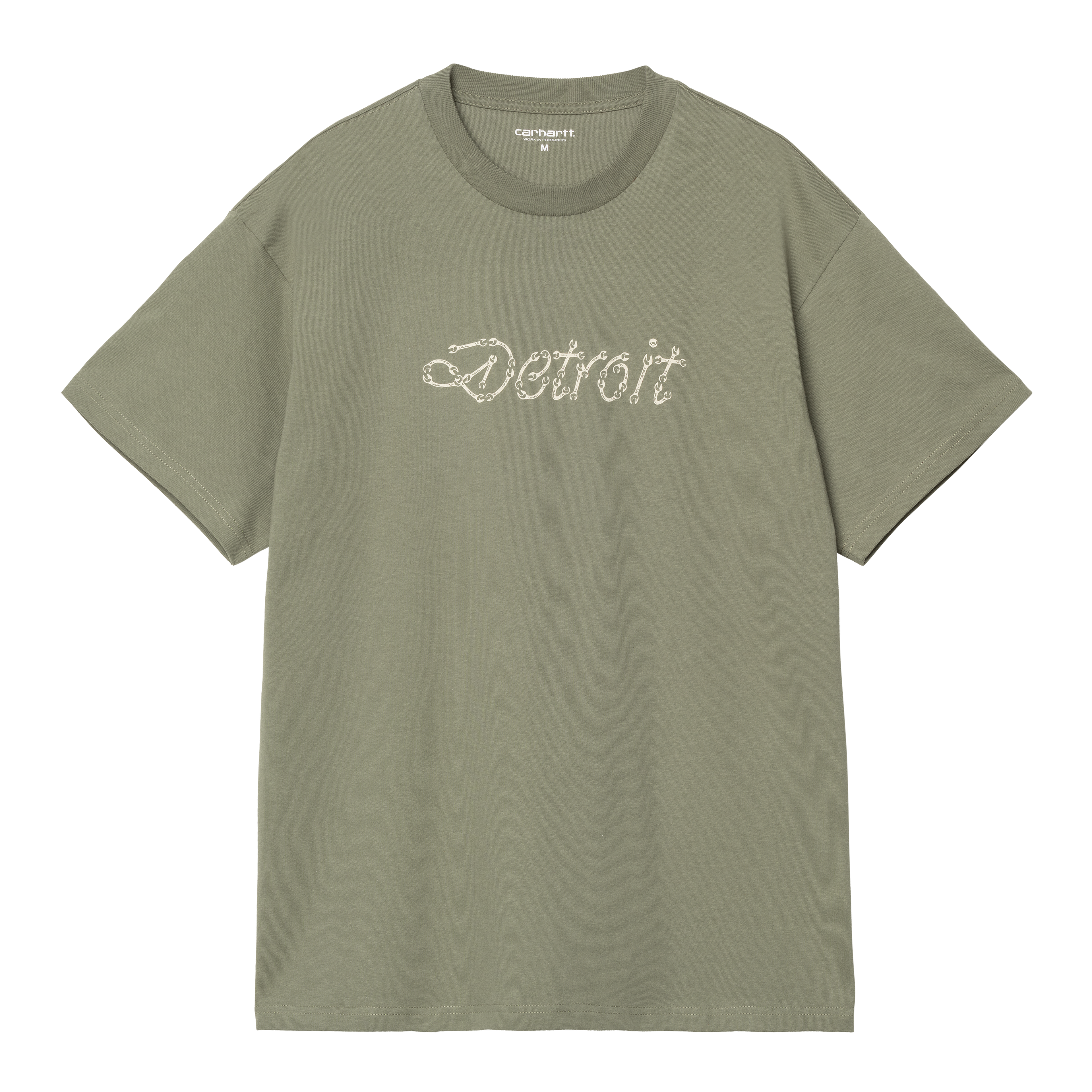Carhartt WIP S/S Peace And Work T-Shirt, Dollar Green