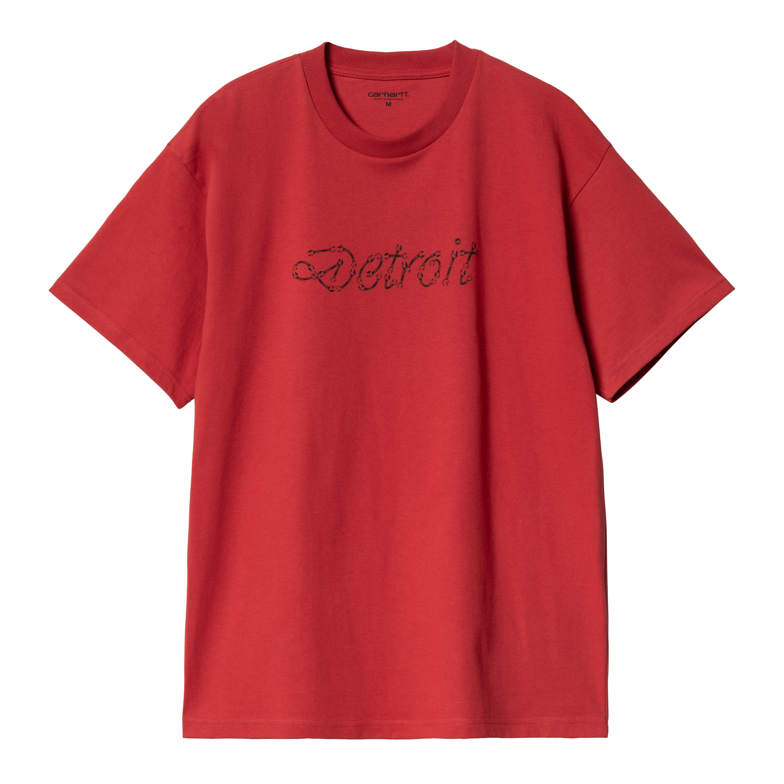 ★ドイツ発*carhartt WIP*新作*Peace And Work Tシャツ/CHERRY★ w-s-s-hot-script-t-shirt-