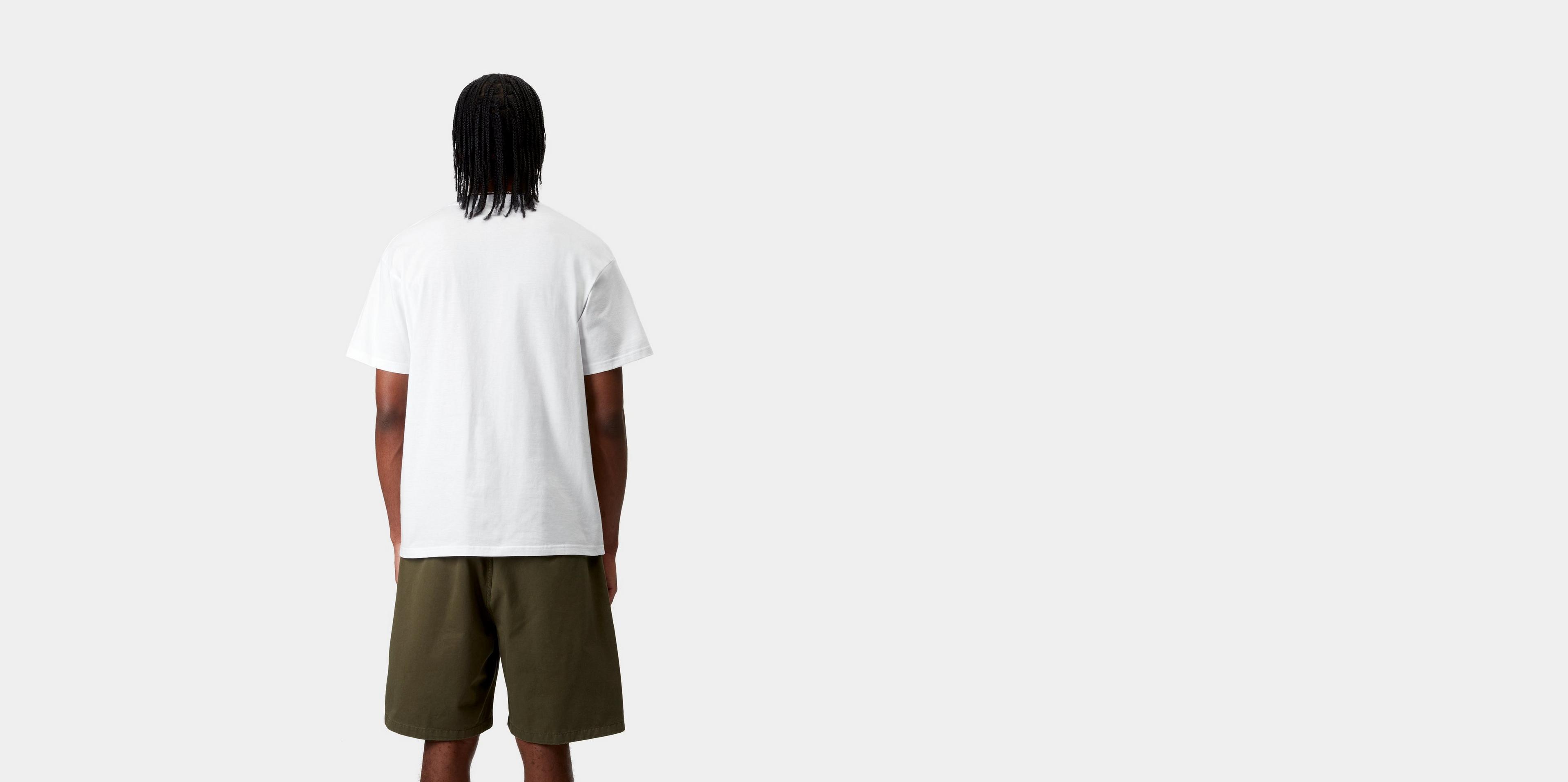 Tシャツ・カットソー Carhartt S/S Java T-Shirt (52590) S/S UNIVERSITY T-SHIRT - Black / White
