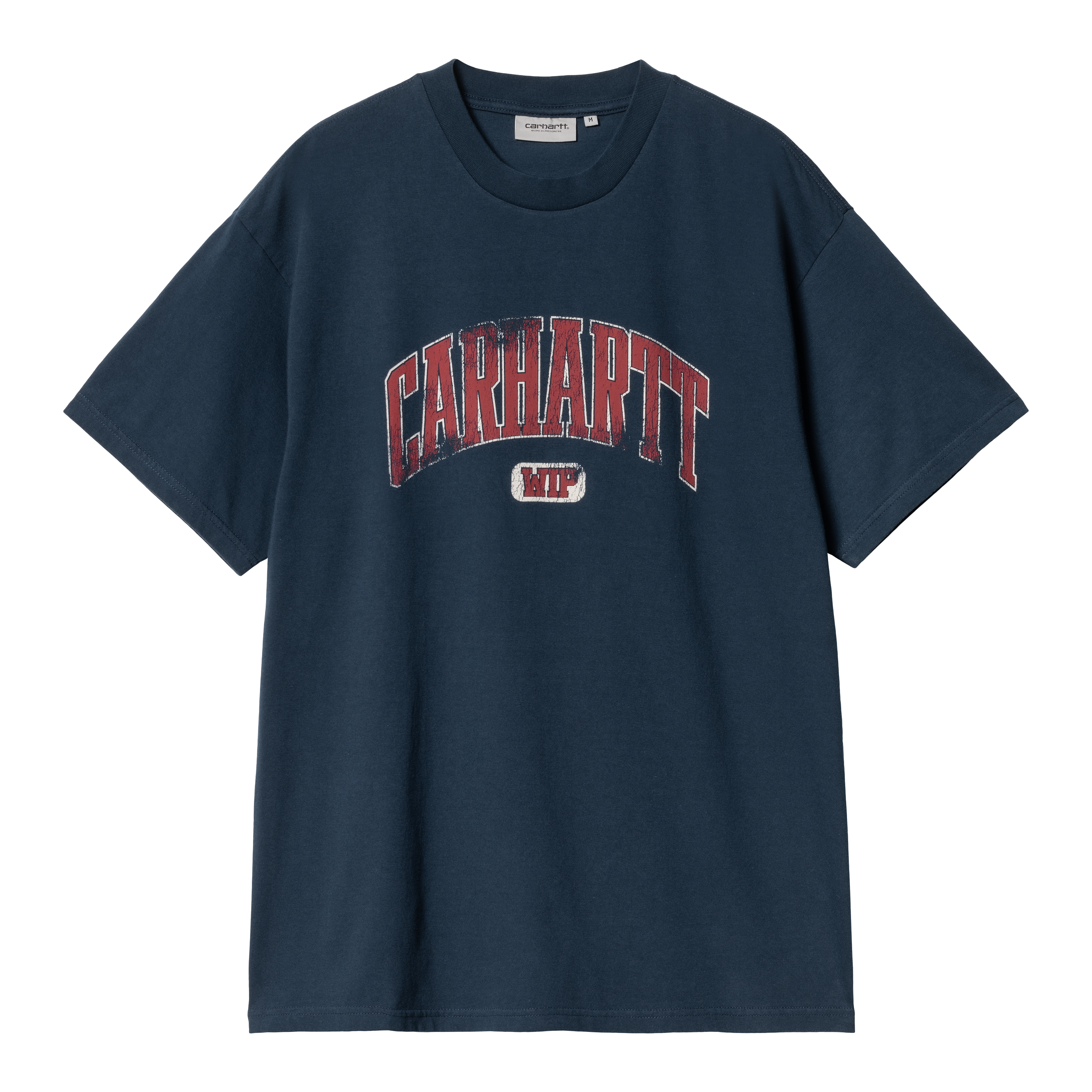 Carhartt WIP Short Sleeve Lecture T-Shirt in Blu