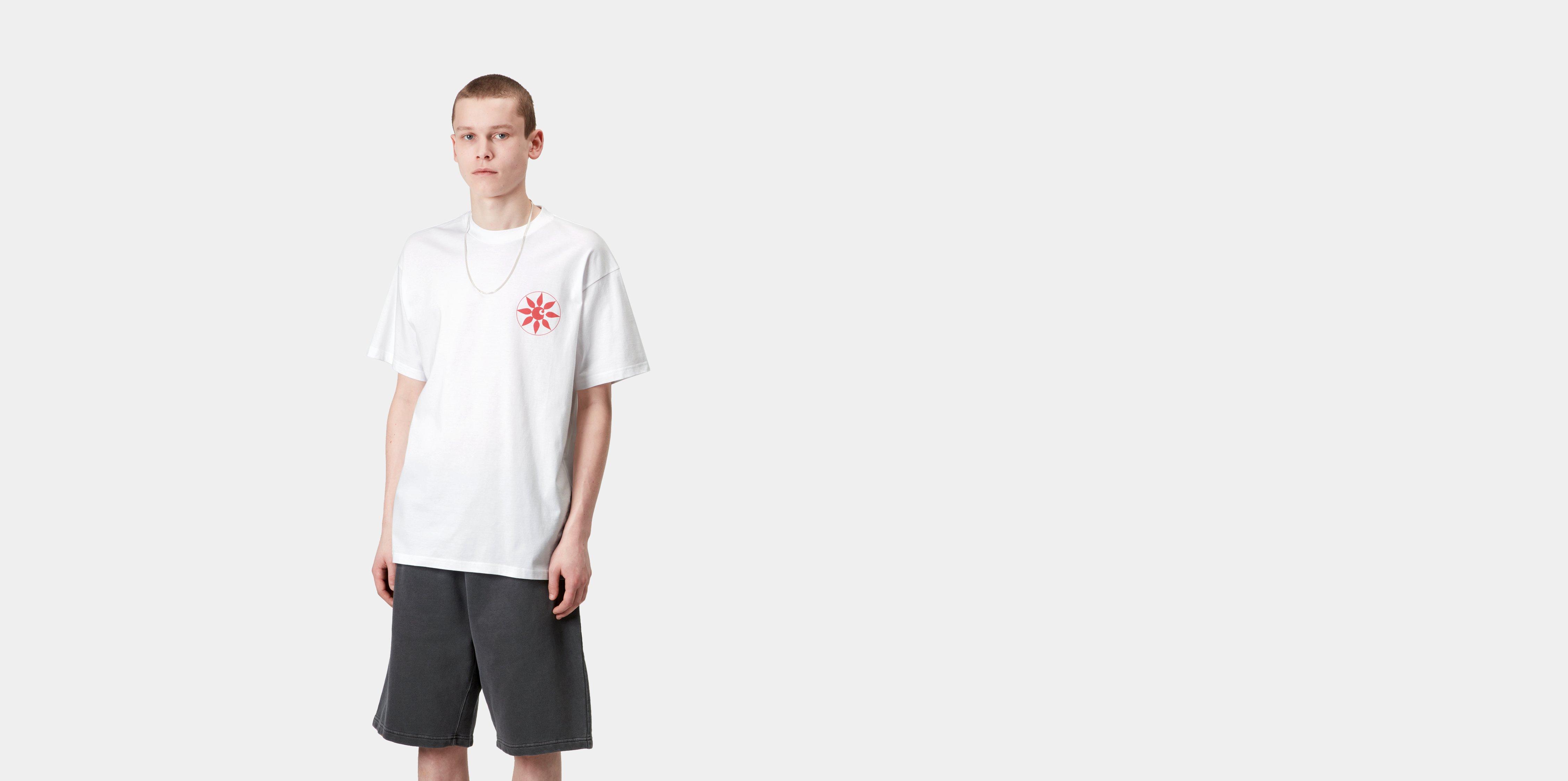 【送料&関税込】Carhartt White Cotton S/s Rotation T-shirt S/S Rotation T-Shirt - Carhartt WIP Singapore