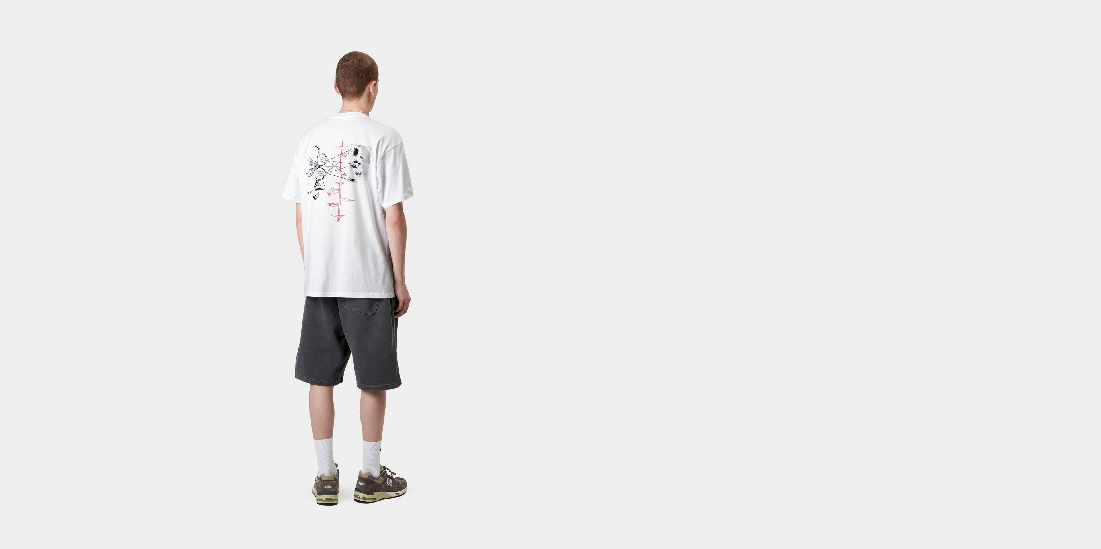 Carhartt WIP S/S Senses T-Shirt, White | Official Online Store