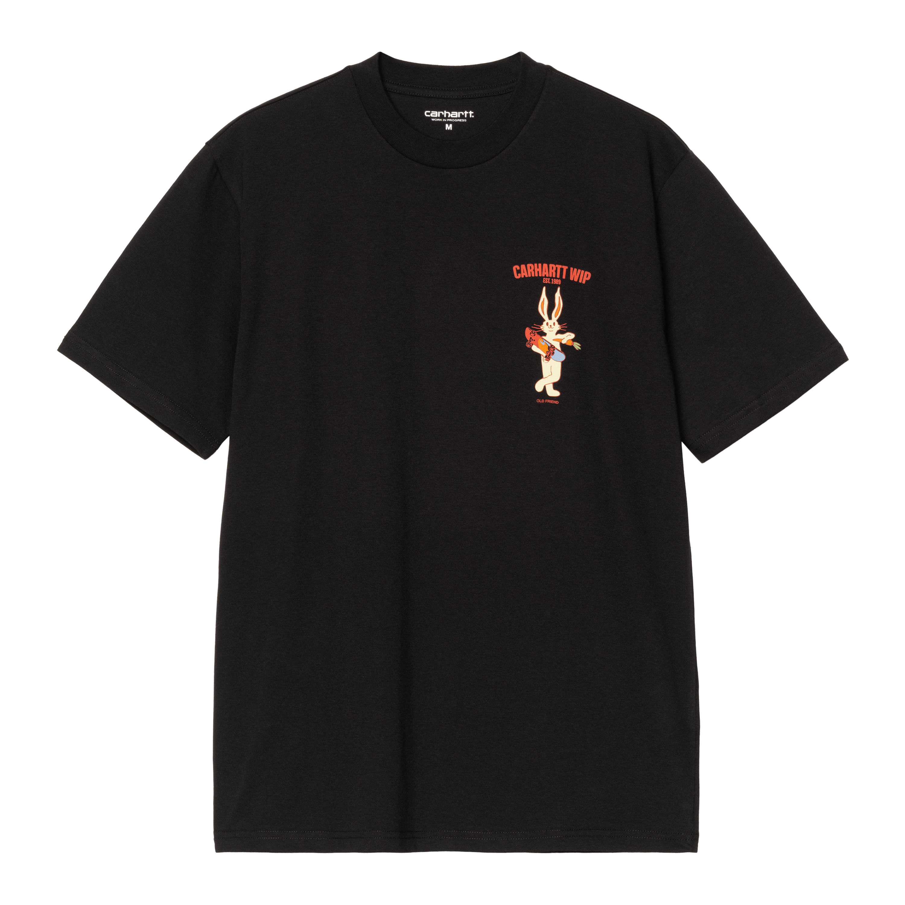 Carhartt WIP Short Sleeve Old Friend T-Shirt in Nero