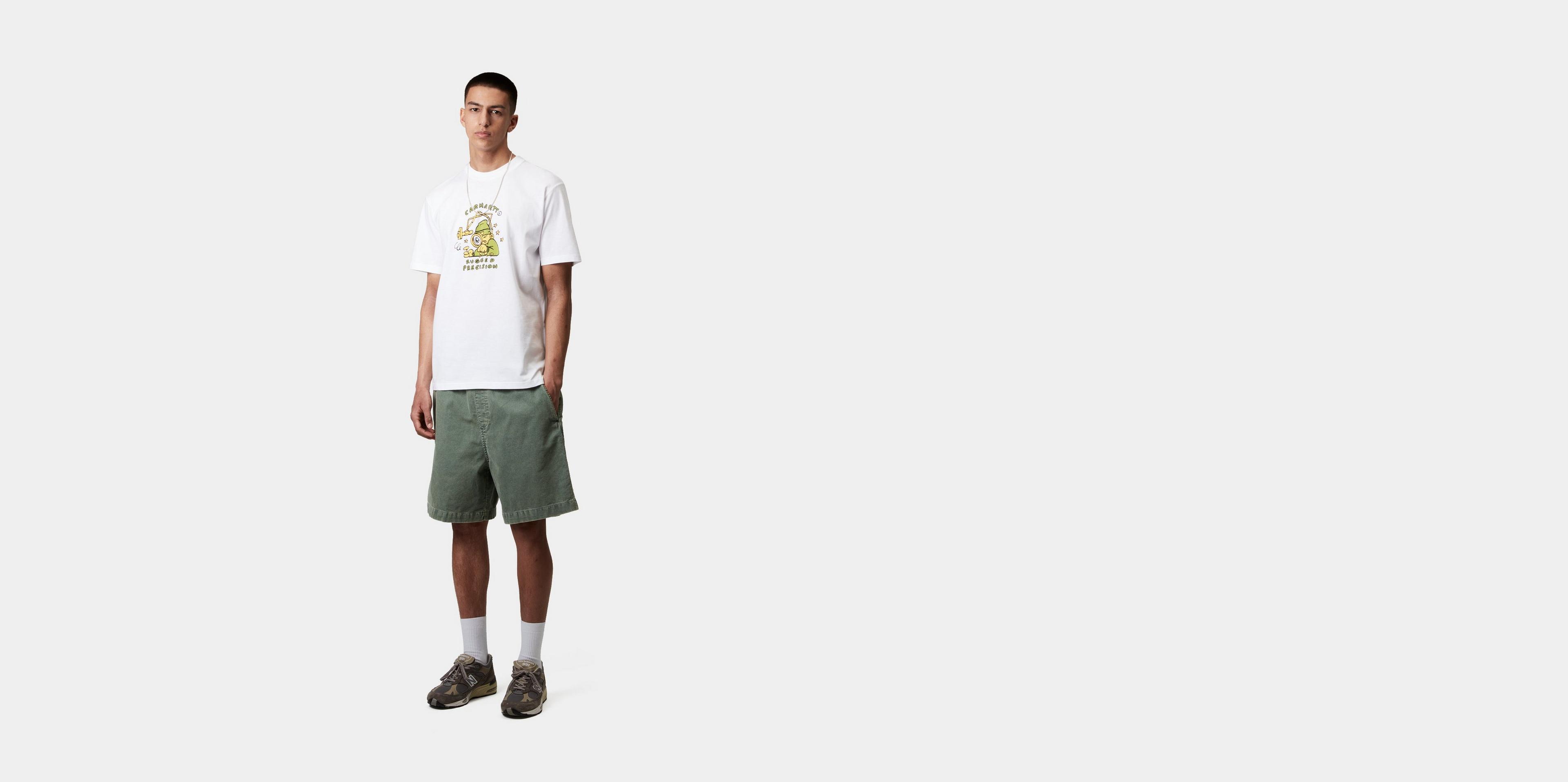 Carhartt WIP S/S Precision Work T-Shirt, White | Official