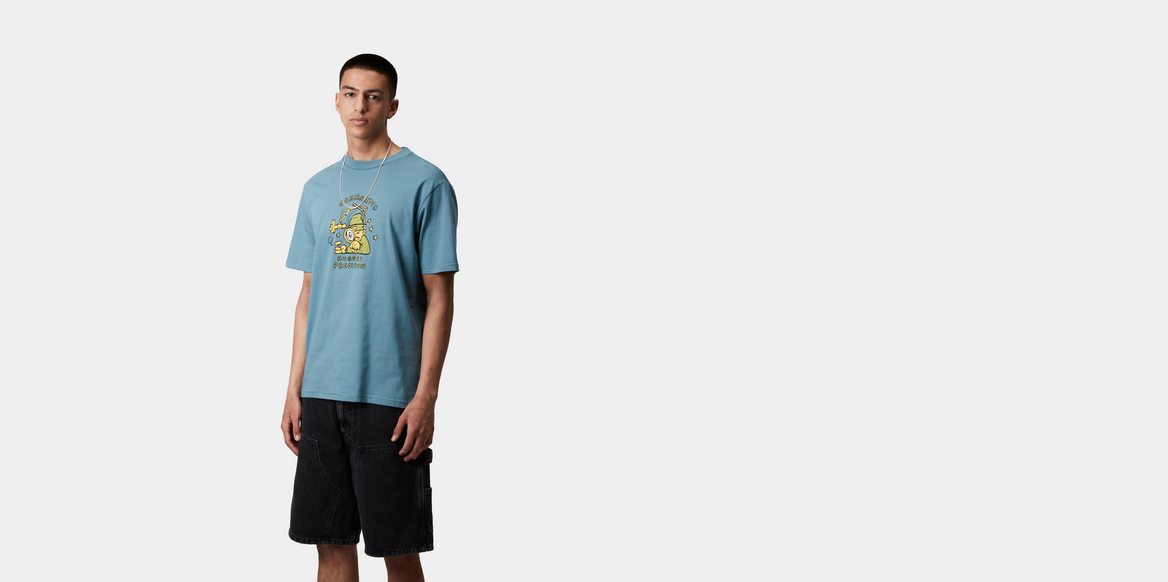 Carhartt☆Precision work t-shirt 2色【UK発】 Carhartt WIP S/S Precision Work T-Shirt, Turtle | Official