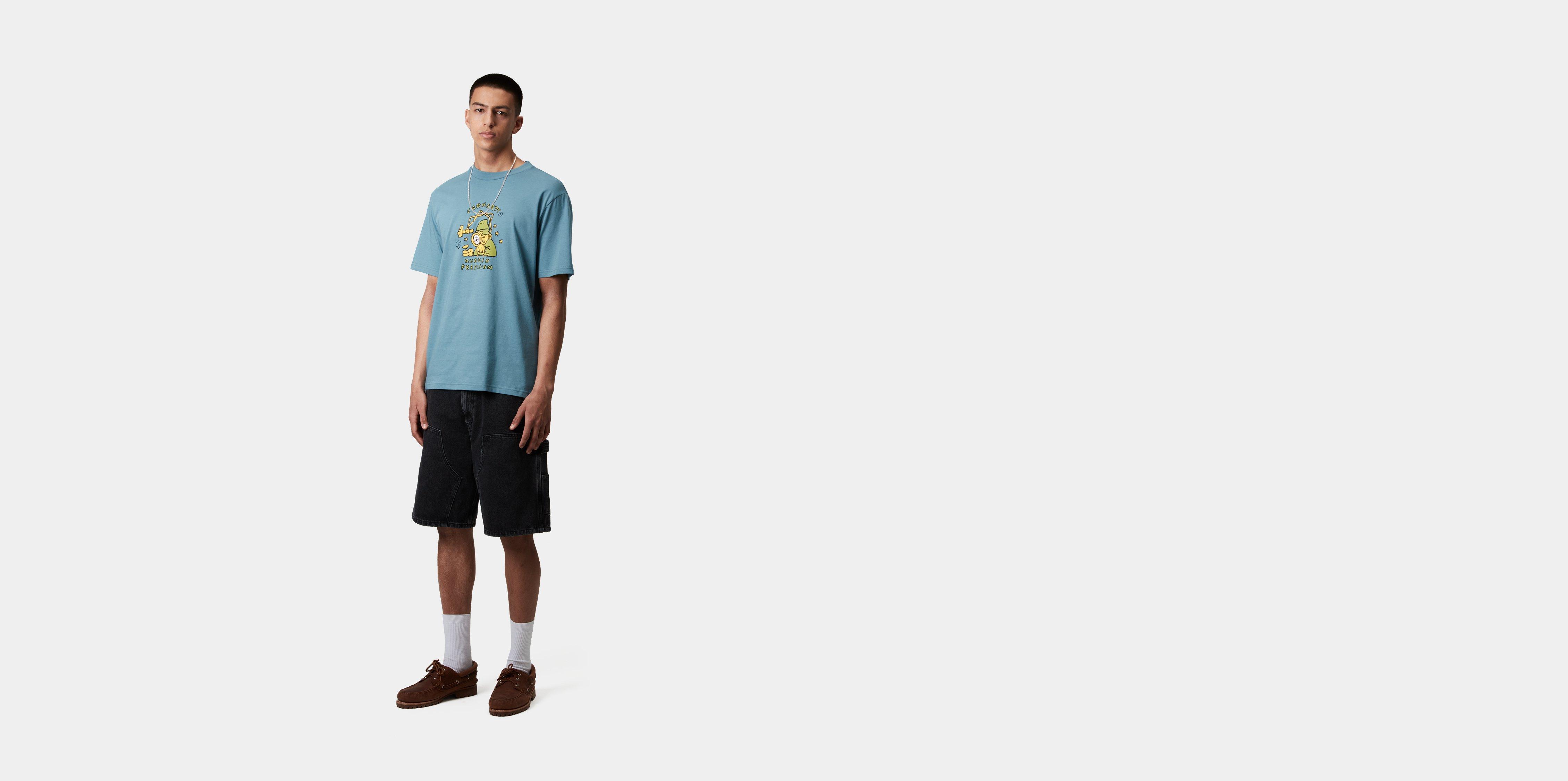 Carhartt☆Precision work t-shirt 2色【UK発】 Carhartt WIP S/S Precision Work T-Shirt, Turtle | Official
