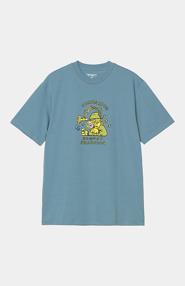 ★ドイツ発*carhartt WIP*新作*Precision Work Tシャツ/CLAY★ Carhartt WIP S/S Precision Work T-Shirt, Clay Blue