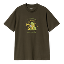 Carhartt WIP S/S Precision Work T-Shirt, Clay Blue