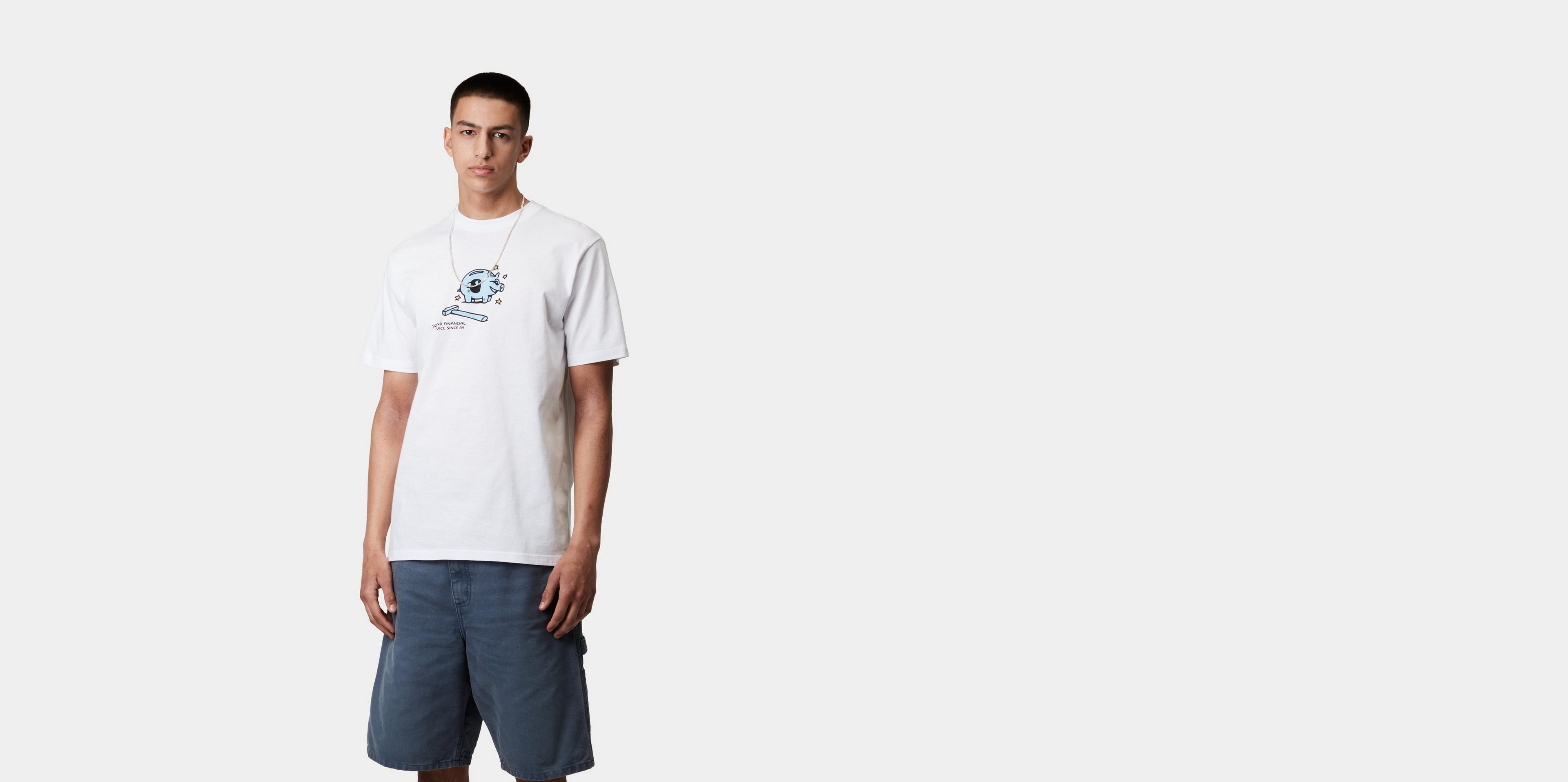 [CARHARTTWIP] S/S PIGGYBANK T-SHIRT ★大人気★ Carhartt WIP S/S Piggybank T-Shirt, White | Official Online