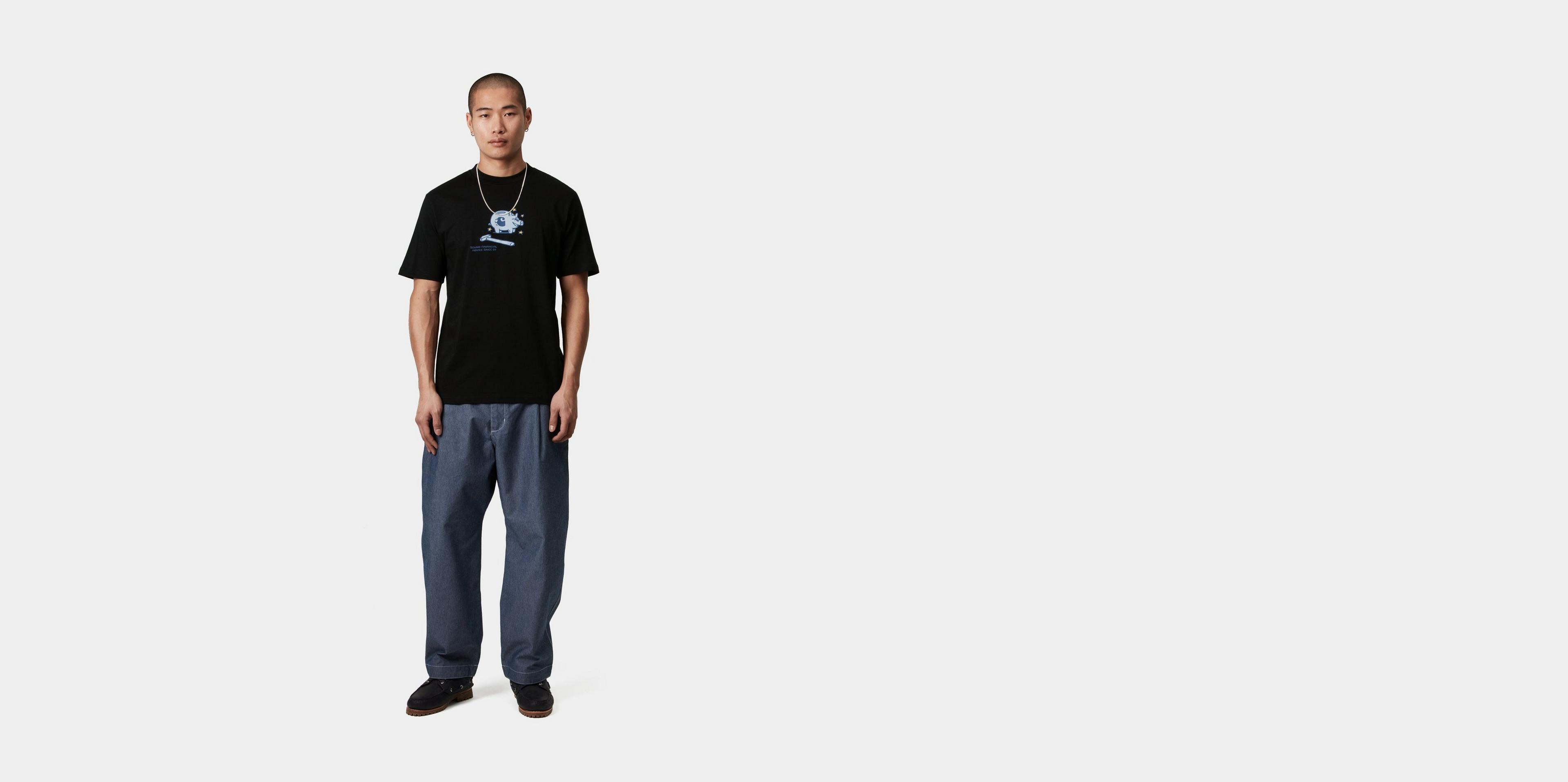 Carhartt WIP S/S Piggybank T-Shirt, Black | Boutique en