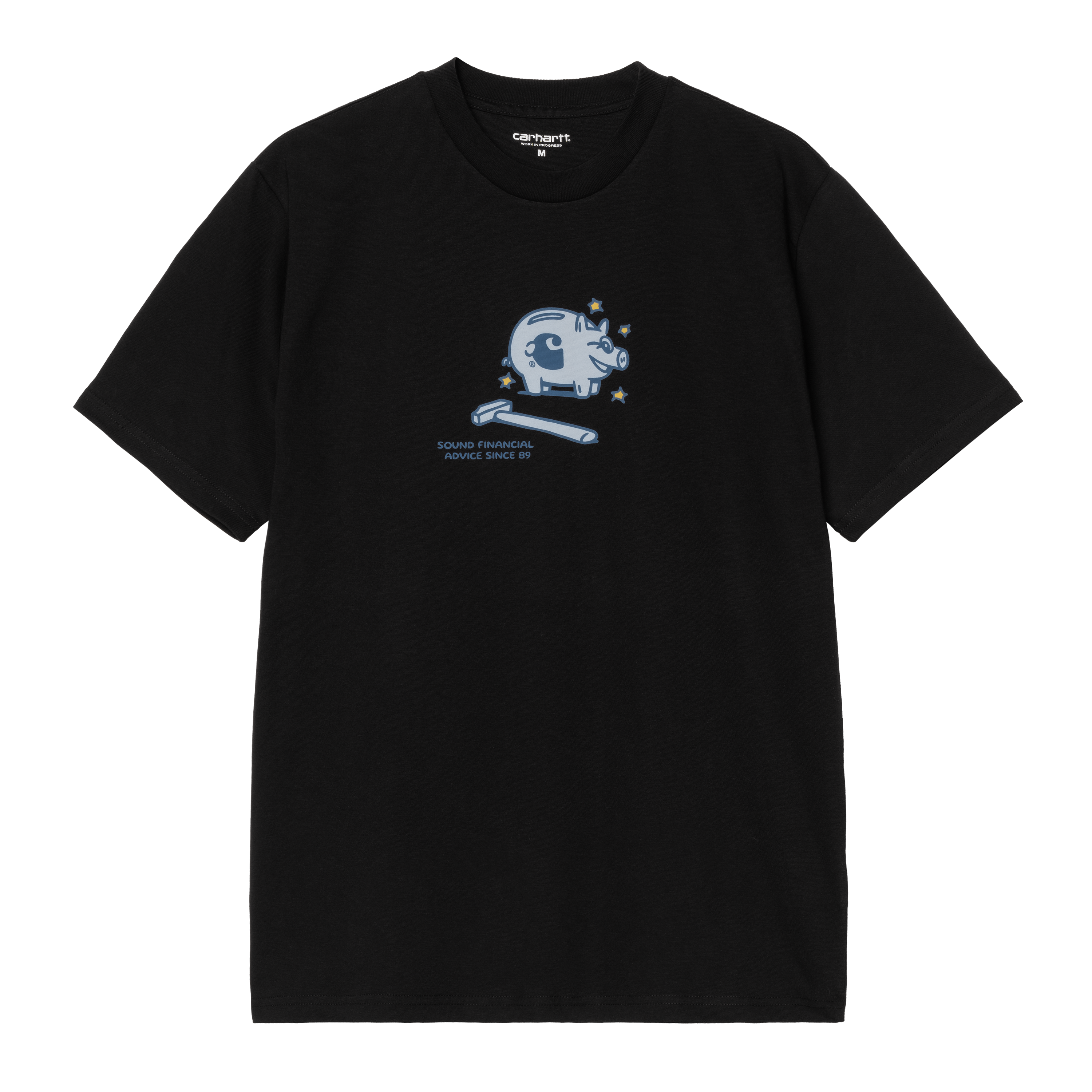 Carhartt WIP Short Sleeve Piggybank T-Shirt in Black
