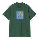 ★ドイツ発*carhartt WIP*新作*Cabinetry Tシャツ/CONIFER★ Carhartt WIP Cabinetry T-Shirt (Conifer/White) – August