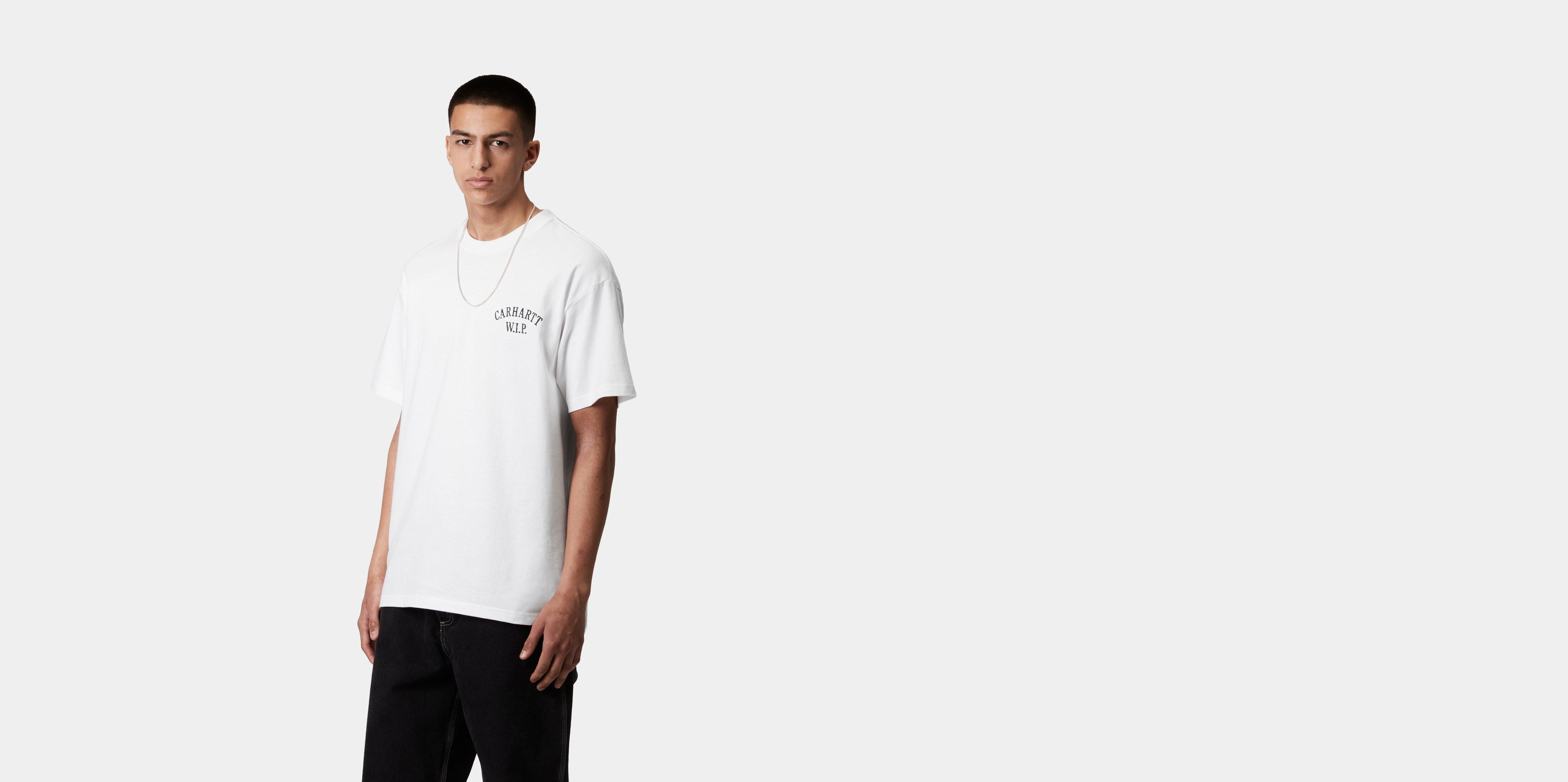 Carhartt WIP S/S Cabinetry T-Shirt, White / Black | Official
