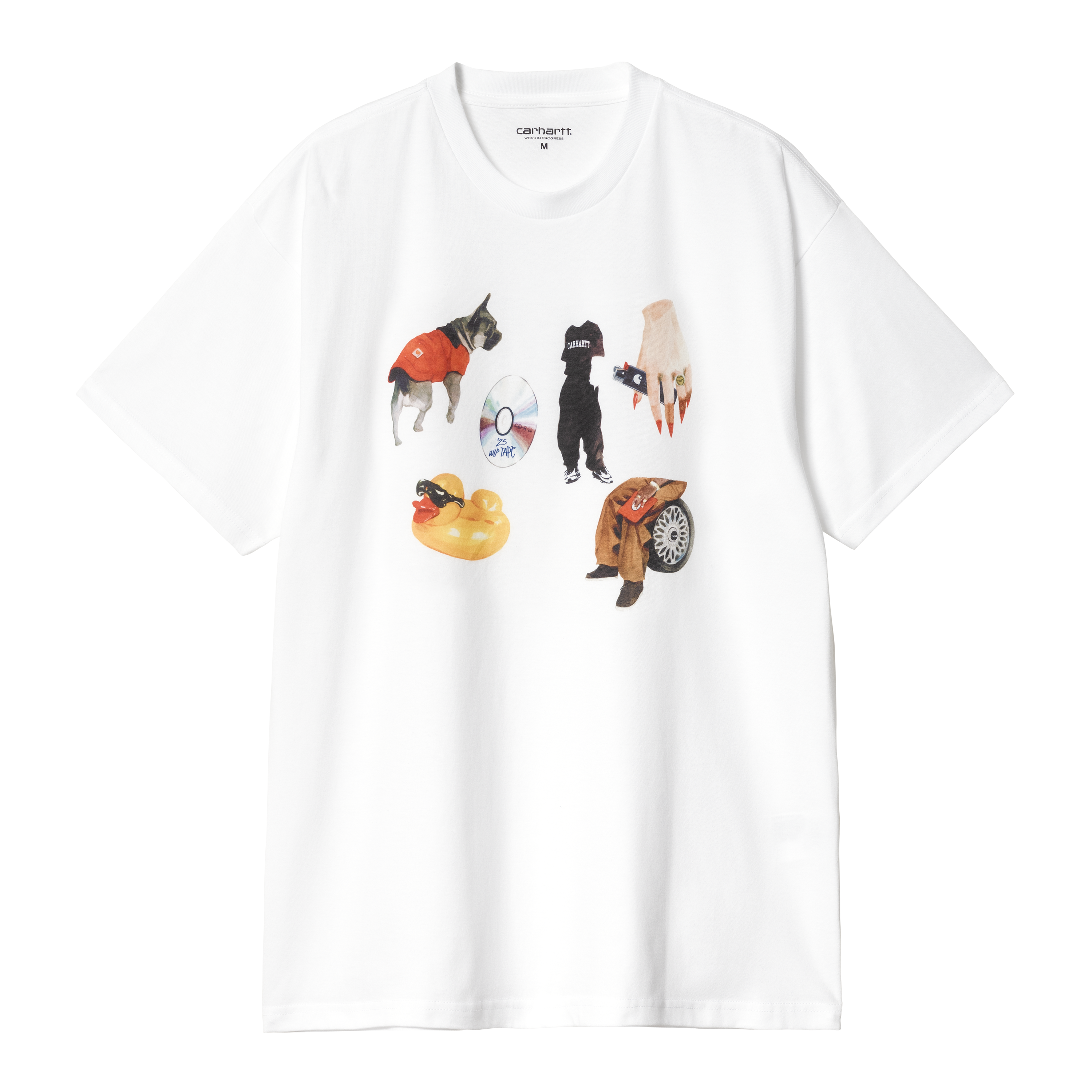 Carhartt WIP S/S Jacob Rochester T-Shirt, White | Official