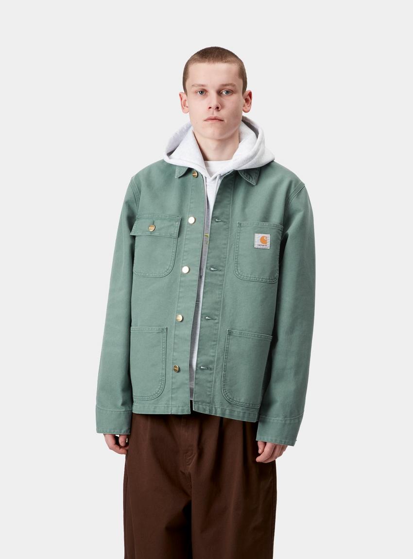 Carhartt WIP Michigan Coat, Silver Pine / Silver Pine Carhartt WIP Michigan Coat, Silver Pine / Silver Pine