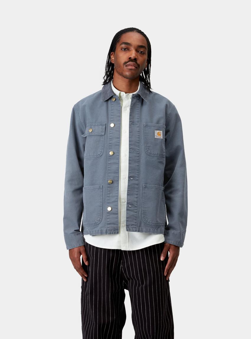Carhartt WIP Michigan Coat, Dusky Blue / Dusky Blue Carhartt WIP Michigan Coat, Dusky Blue / Dusky Blue